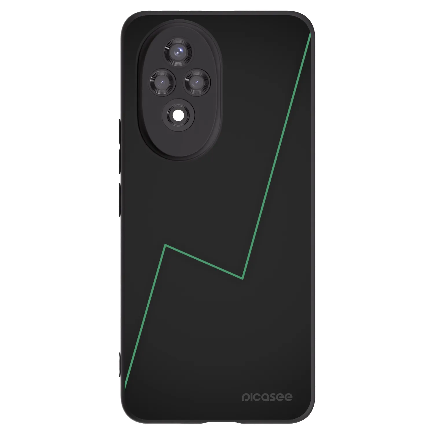 Picasee fekete szilikon tok az alábbi mobiltelefonokra Honor 200 Pro 5G - Consistency