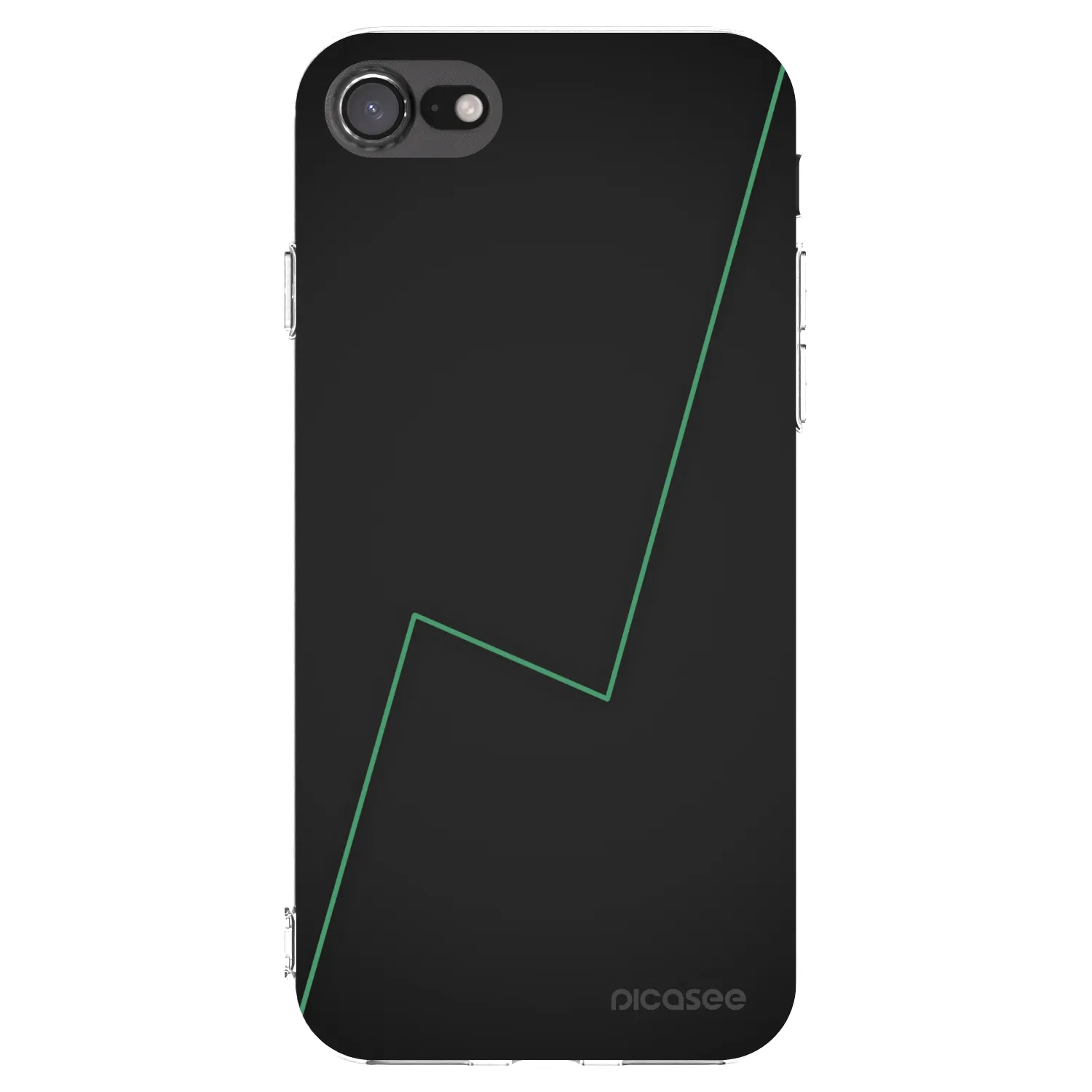 Picasee átlátszó szilikon tok az alábbi mobiltelefonokra Apple iPhone 7 - Consistency