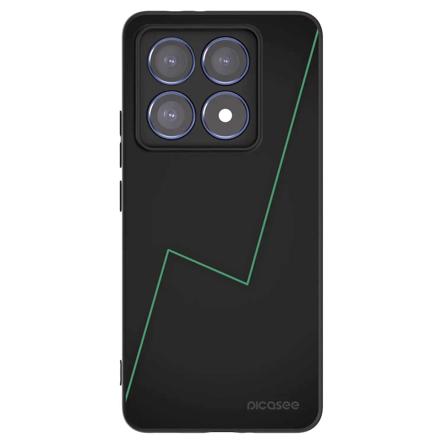 Picasee fekete szilikon tok az alábbi mobiltelefonokra Xiaomi 14T Pro - Consistency