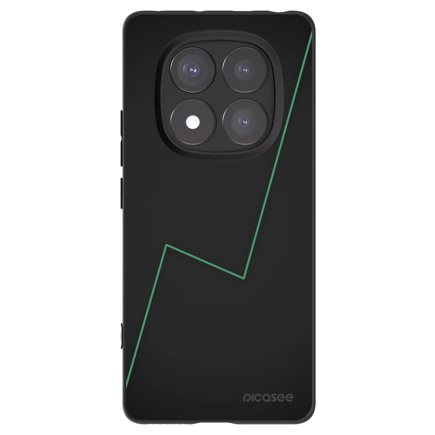 Picasee fekete szilikon tok az alábbi mobiltelefonokra Xiaomi Redmi Note 14 Pro 5G - Consistency