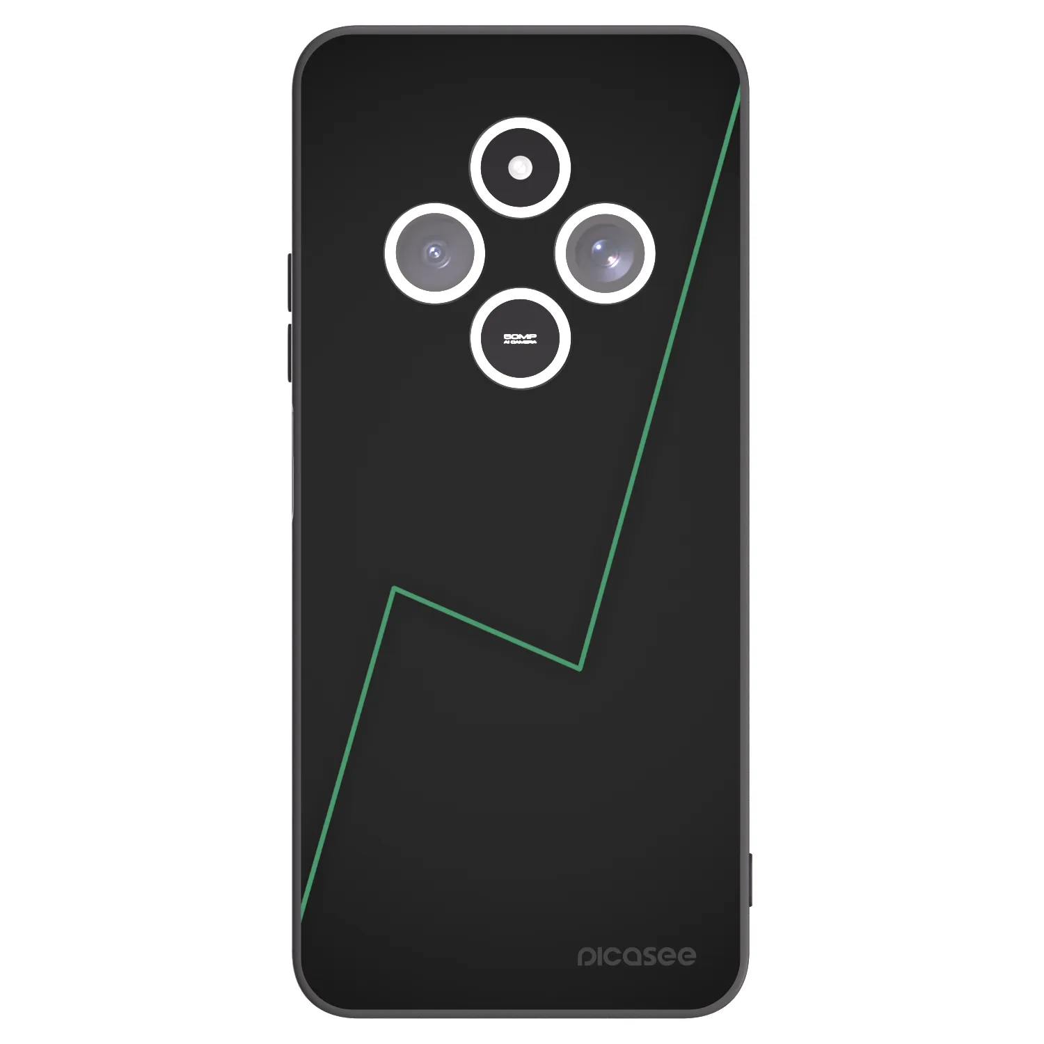 Picasee fekete szilikon tok az alábbi mobiltelefonokra Xiaomi Redmi 14C - Consistency