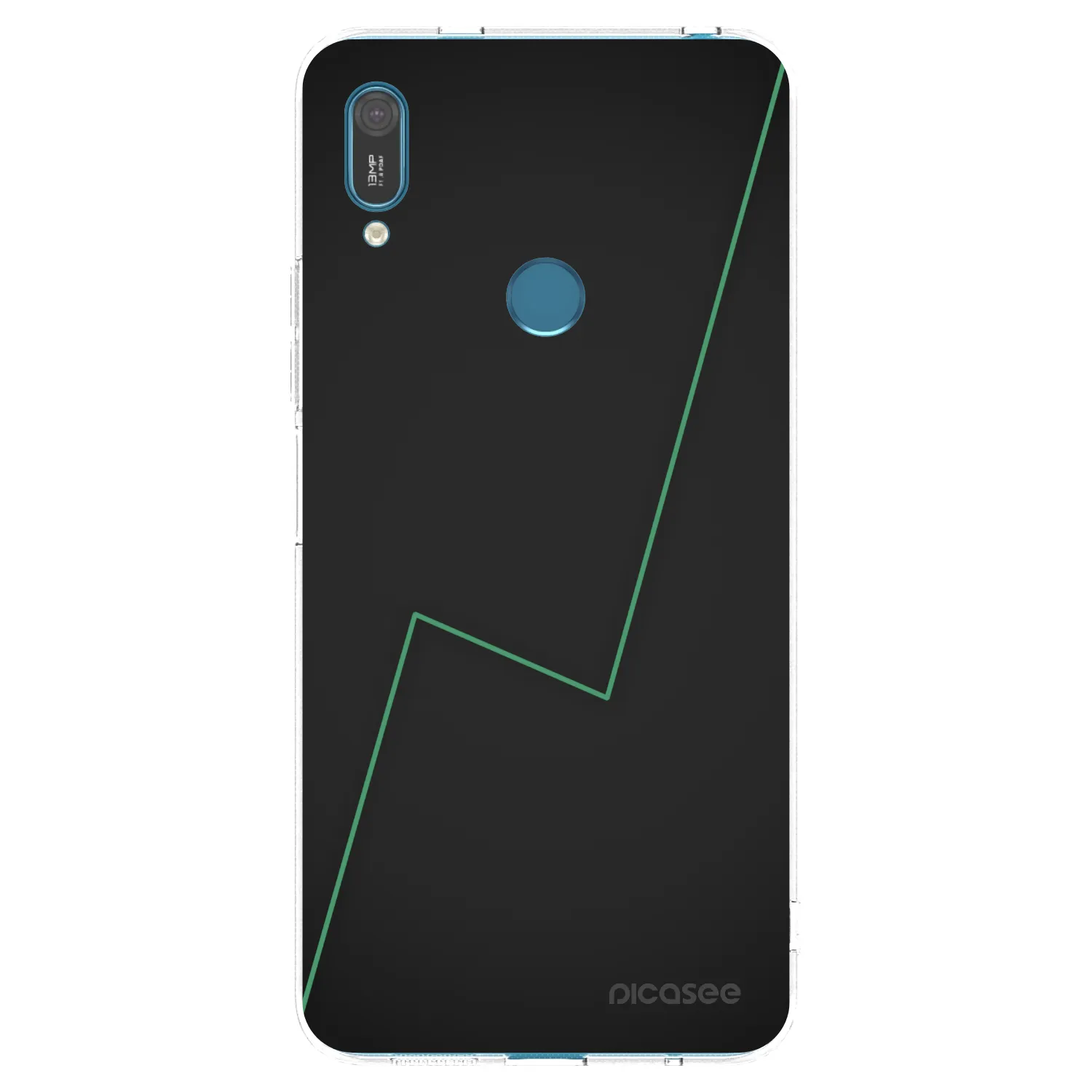 Picasee átlátszó szilikon tok az alábbi mobiltelefonokra Huawei Y7 2019 - Consistency