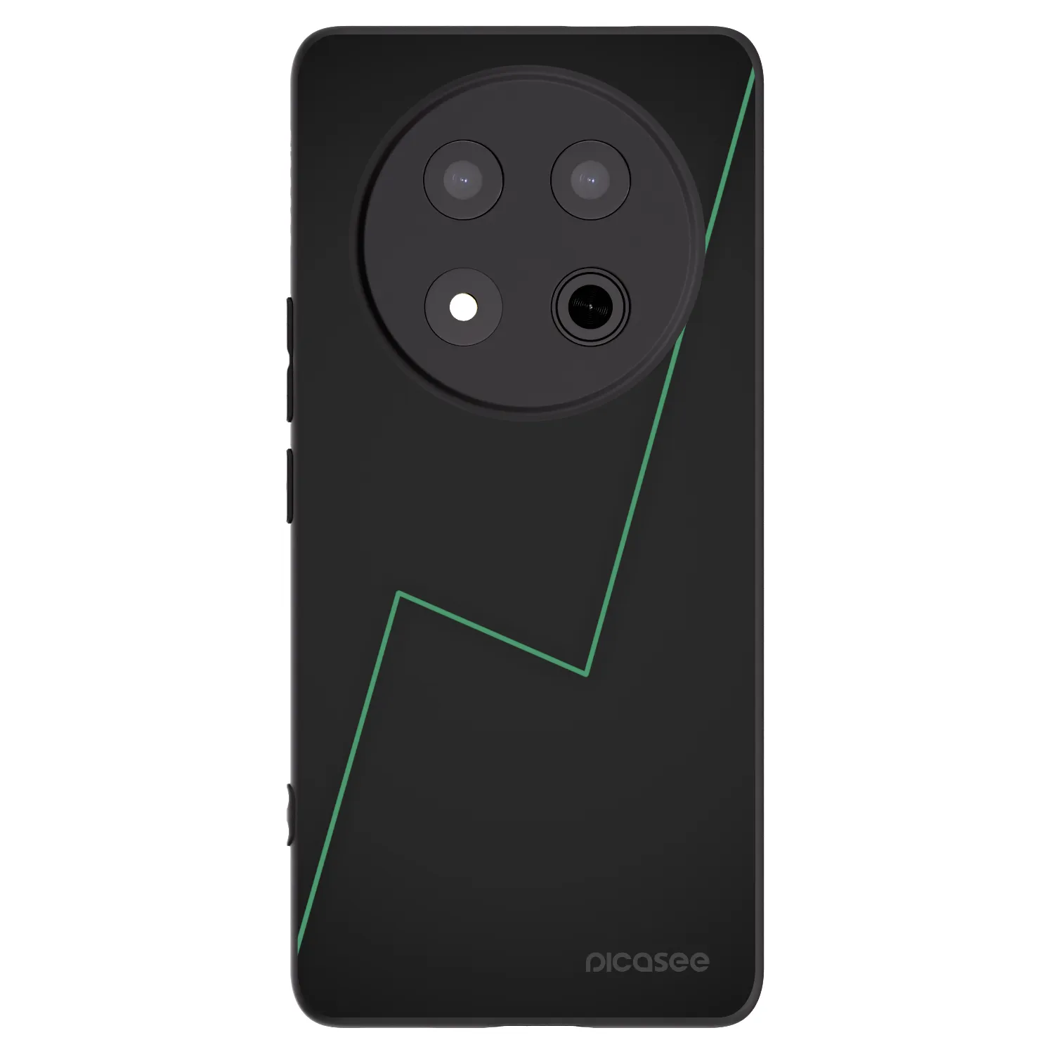 Picasee fekete szilikon tok az alábbi mobiltelefonokra Honor Magic7 Lite 5G - Consistency