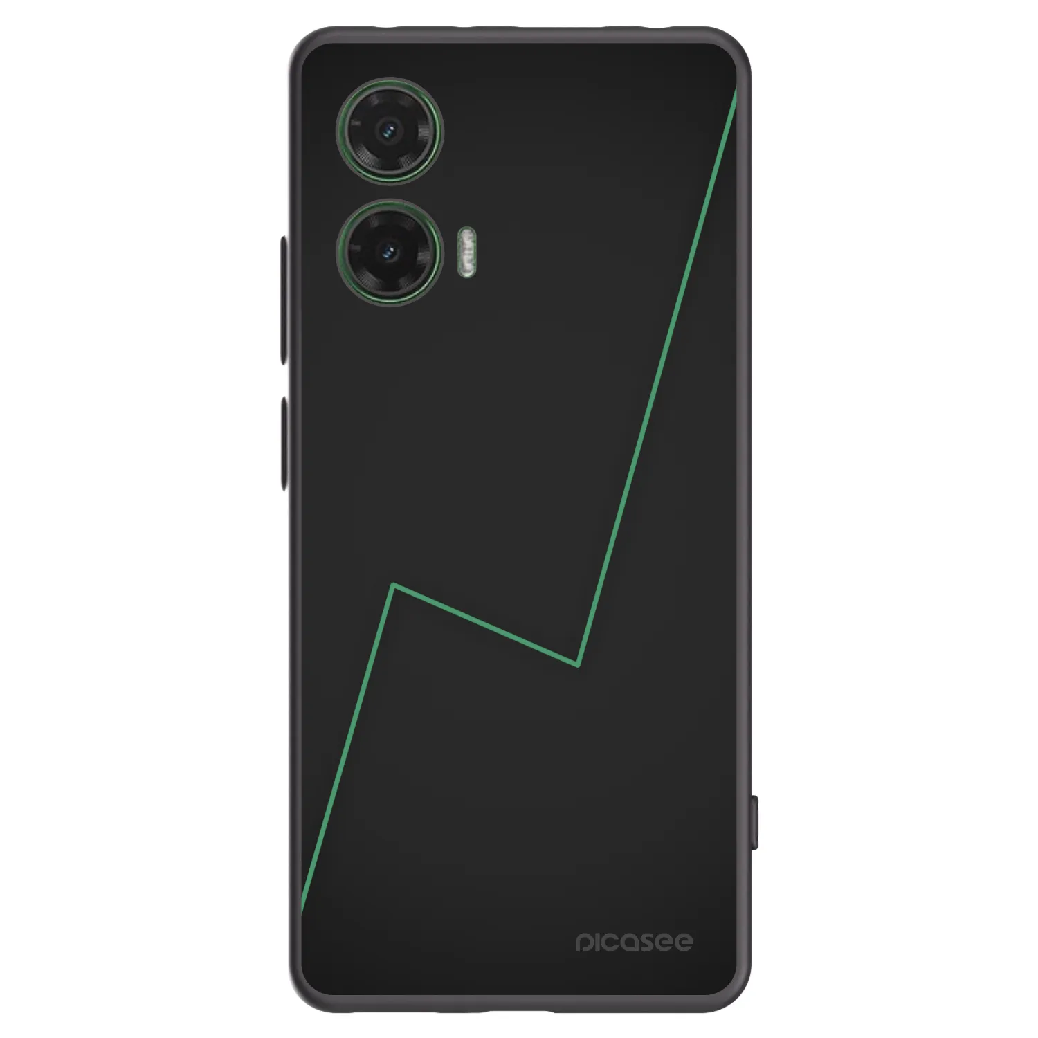 Picasee fekete szilikon tok az alábbi mobiltelefonokra Motorola Moto G35 5G - Consistency