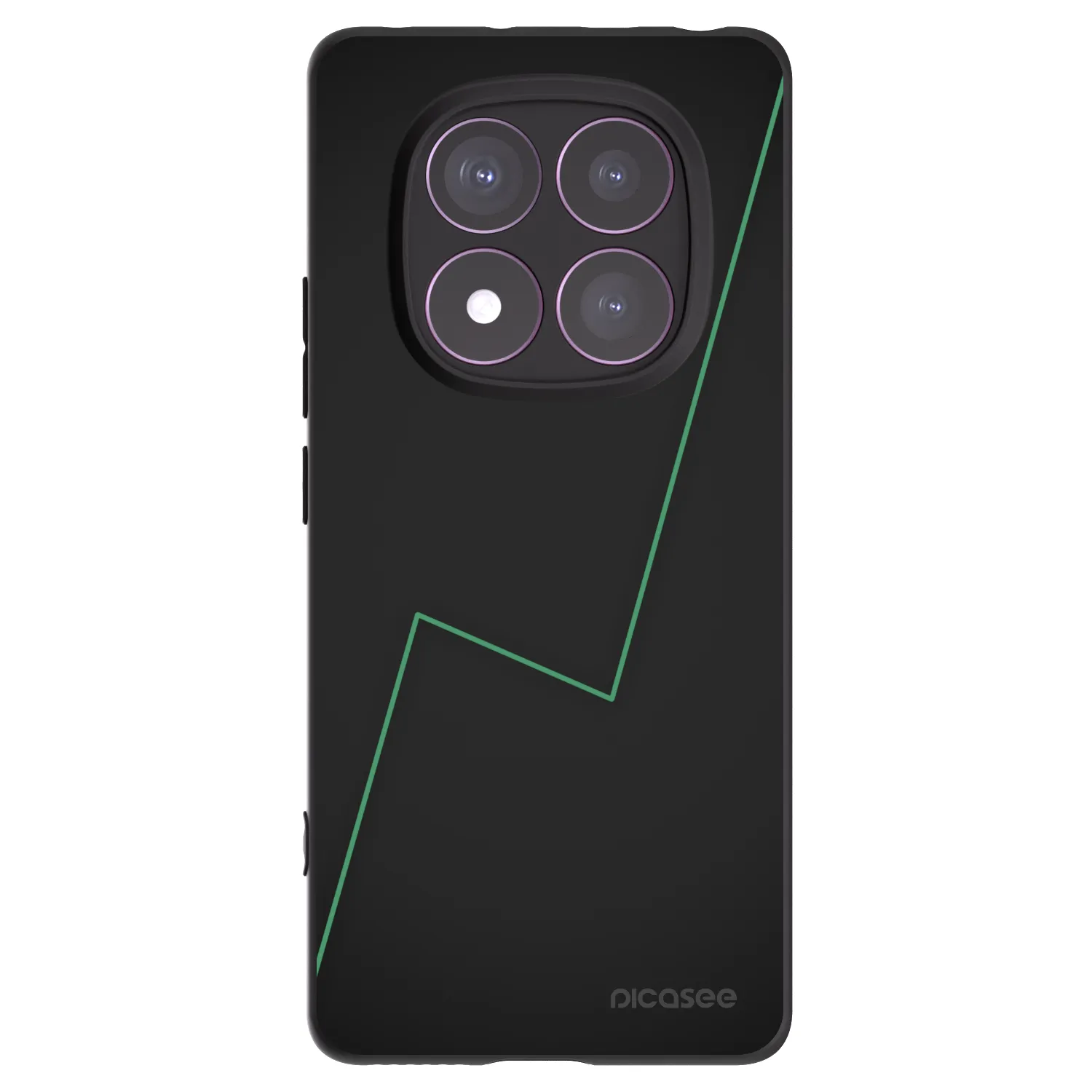 Picasee fekete szilikon tok az alábbi mobiltelefonokra Xiaomi Redmi Note 14 Pro 4G - Consistency
