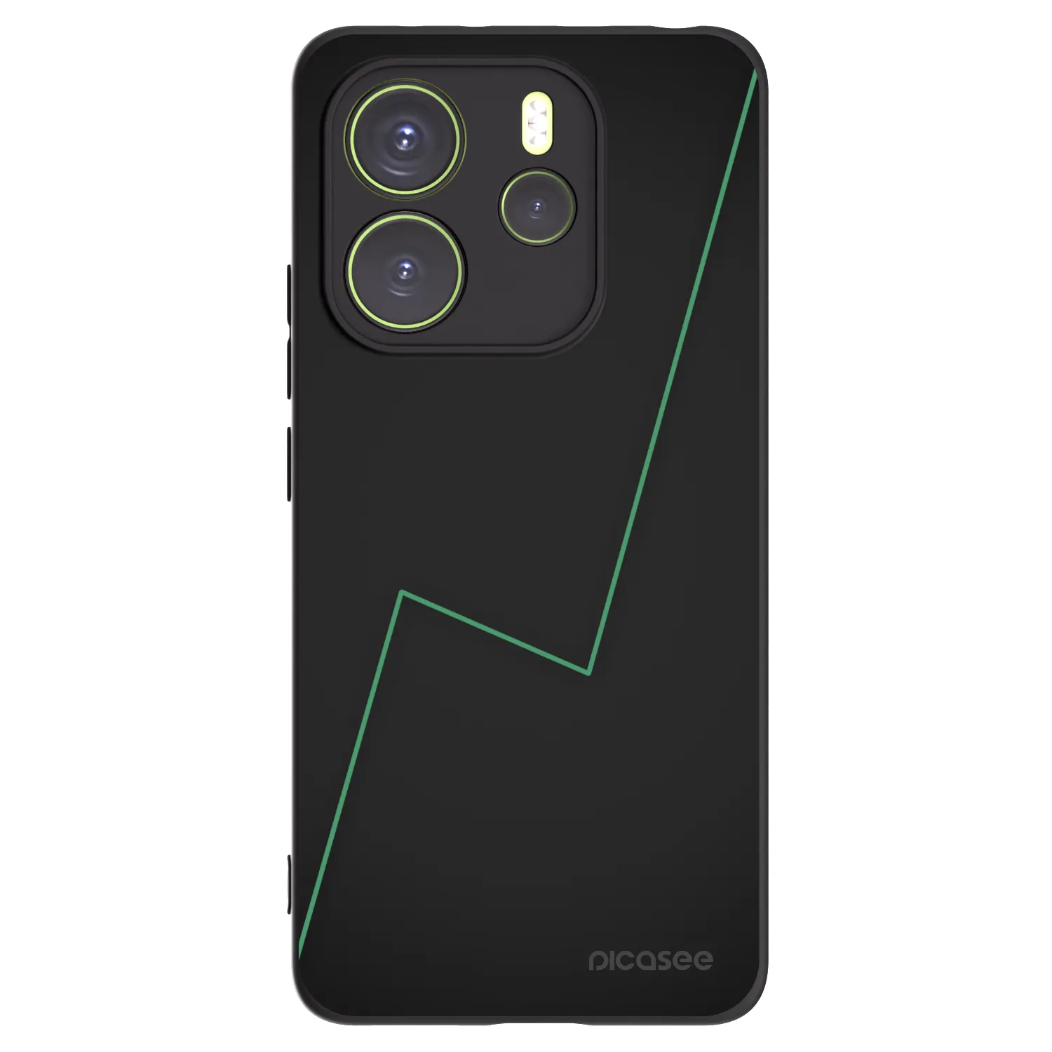 Picasee fekete szilikon tok az alábbi mobiltelefonokra Xiaomi Redmi Note 14 4G - Consistency