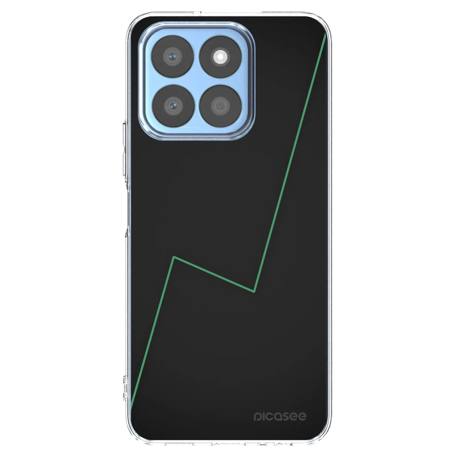 Picasee átlátszó szilikon tok az alábbi mobiltelefonokra Honor X8c - Consistency