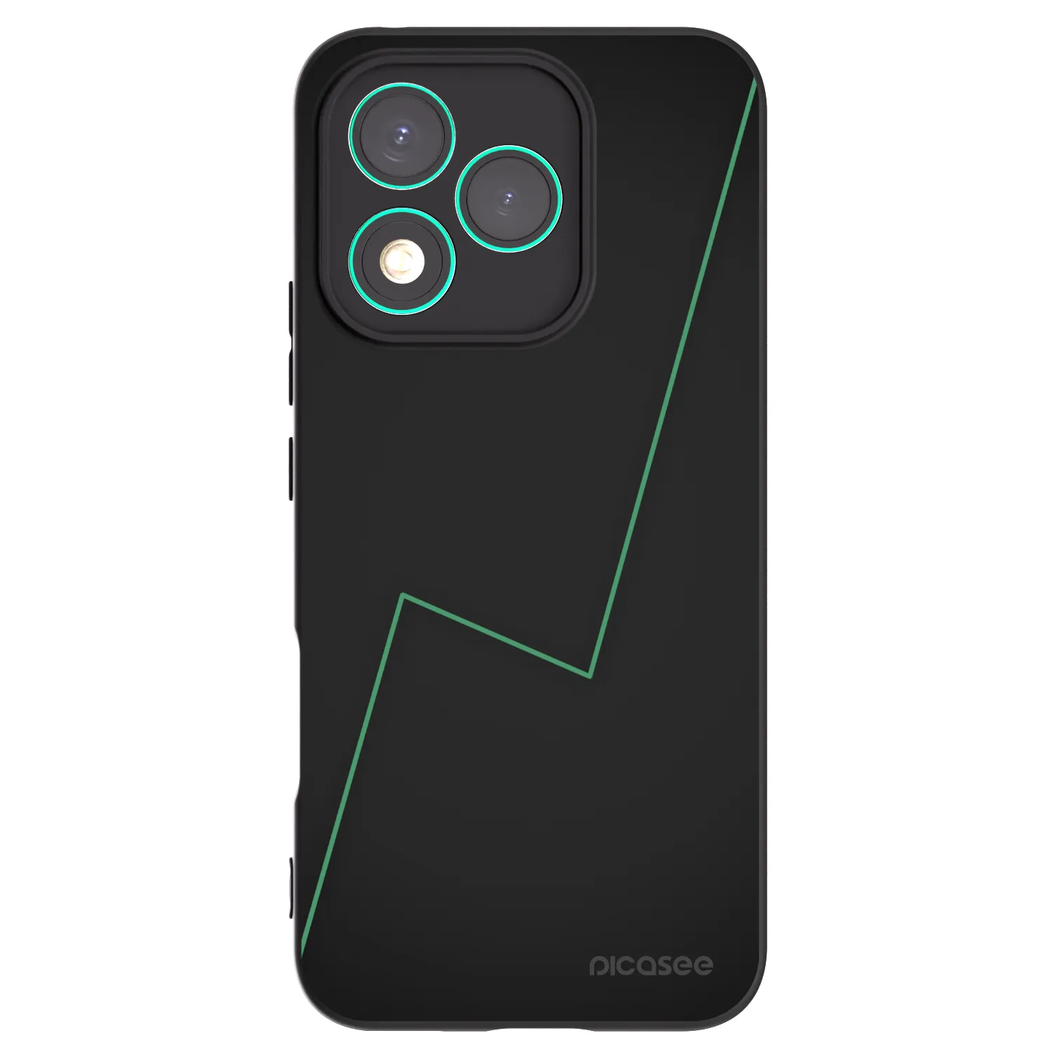 Picasee fekete szilikon tok az alábbi mobiltelefonokra Honor 400 Lite 5G - Consistency