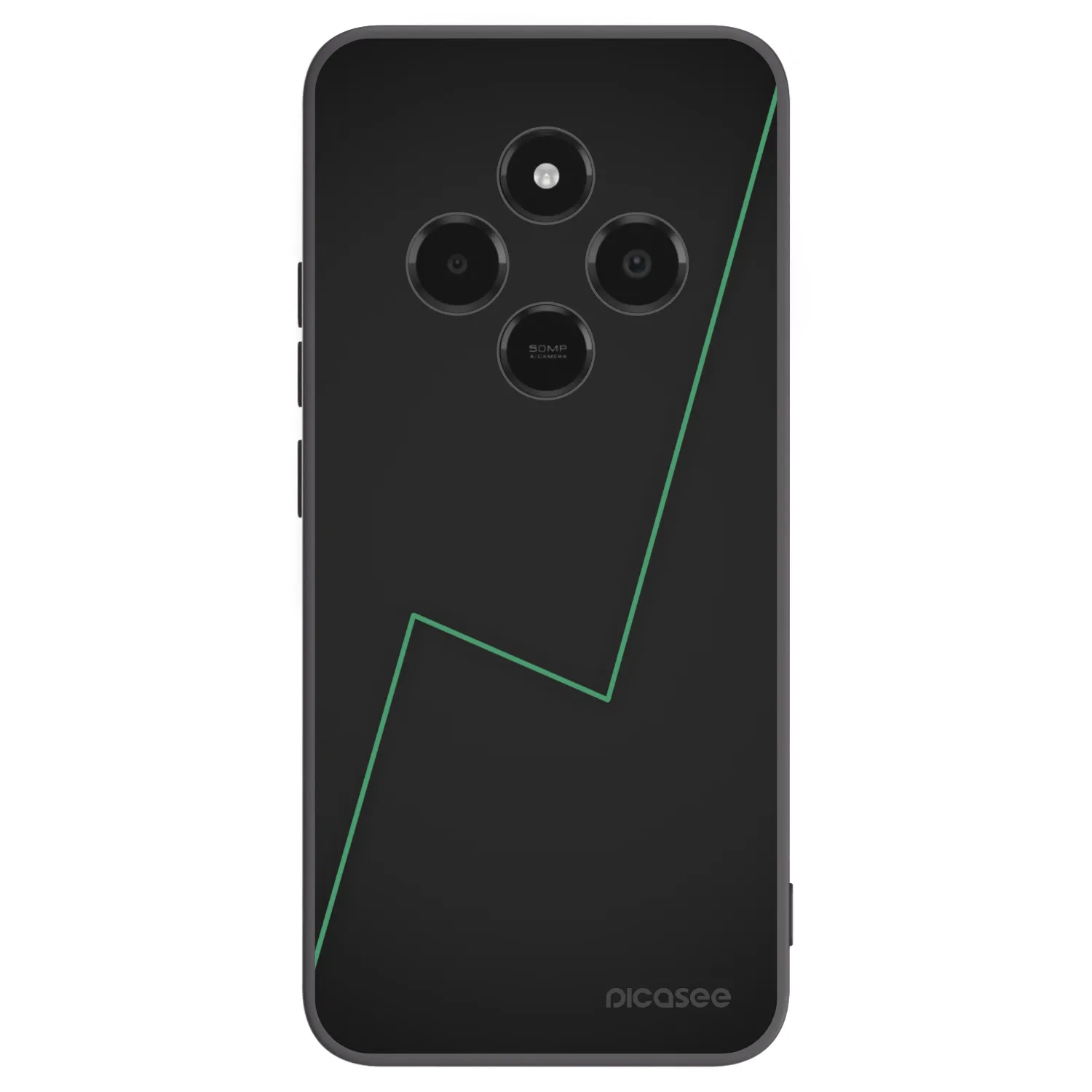 Picasee fekete szilikon tok az alábbi mobiltelefonokra Xiaomi Poco C75 - Consistency