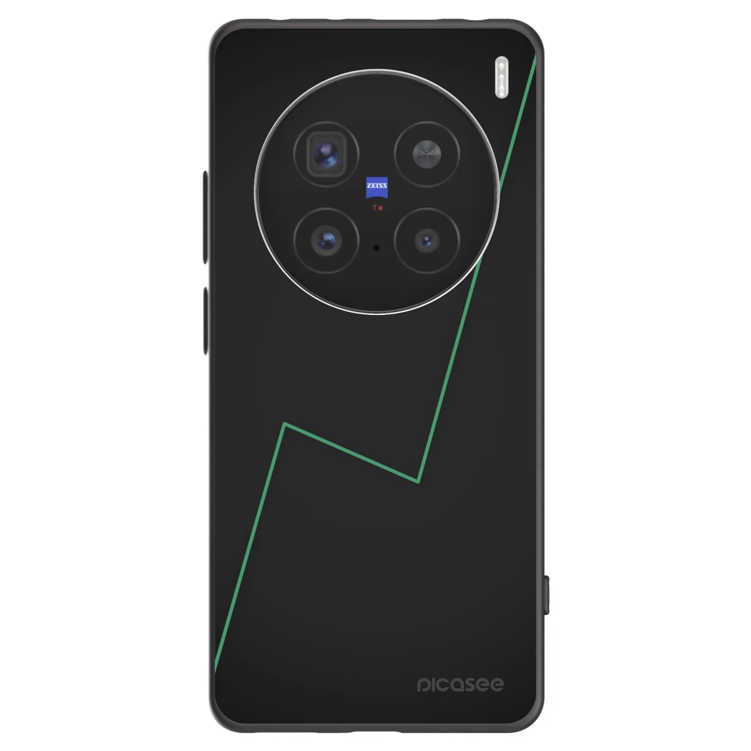 Picasee fekete szilikon tok az alábbi mobiltelefonokra Vivo X200 Pro - Consistency