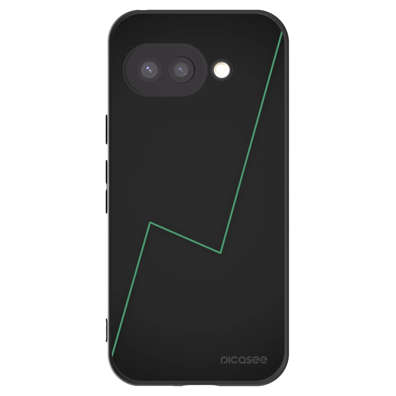 Picasee fekete szilikon tok az alábbi mobiltelefonokra Google Pixel 9a - Consistency