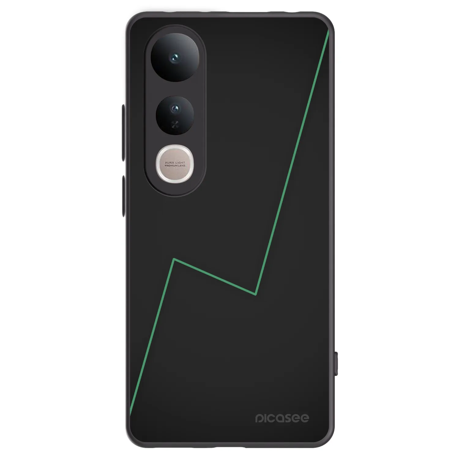 Picasee fekete szilikon tok az alábbi mobiltelefonokra Vivo V50 Lite 5G - Consistency