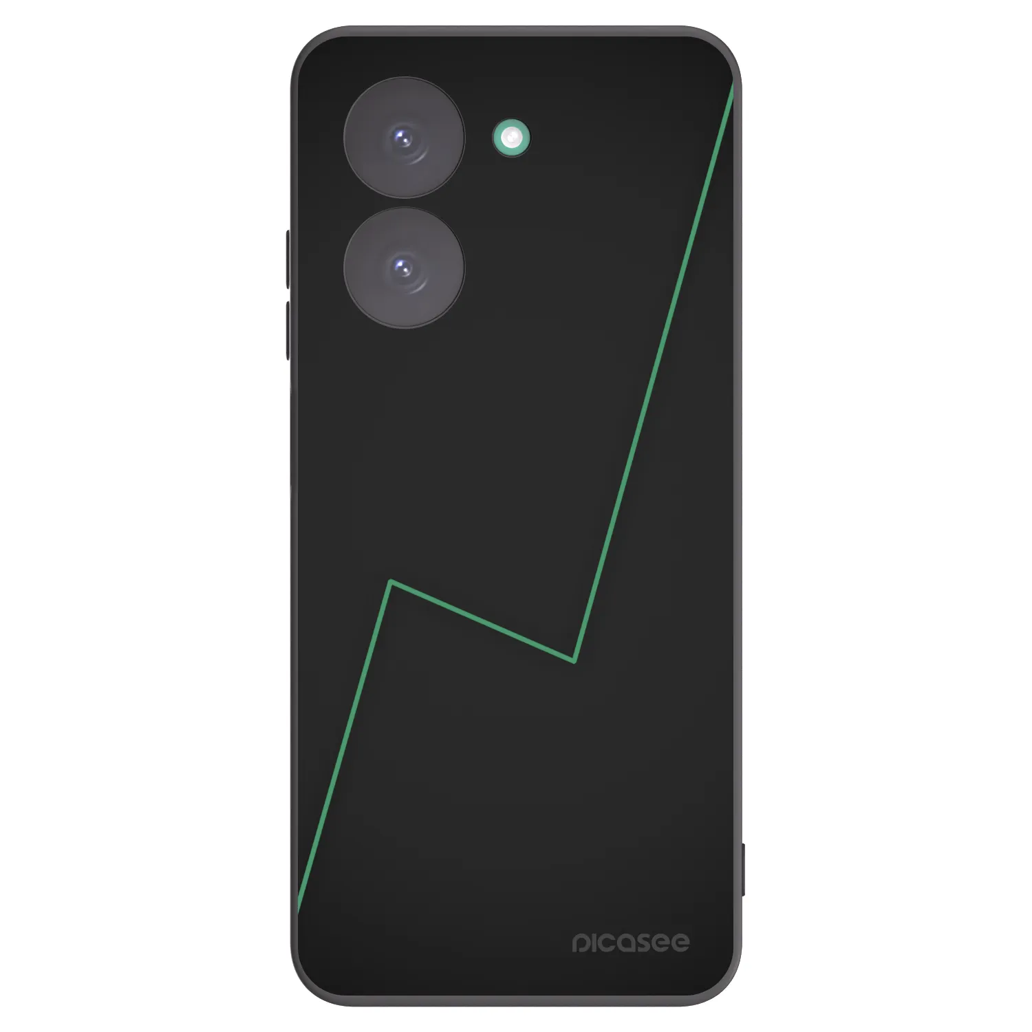 Picasee fekete szilikon tok az alábbi mobiltelefonokra Xiaomi Redmi A5 - Consistency