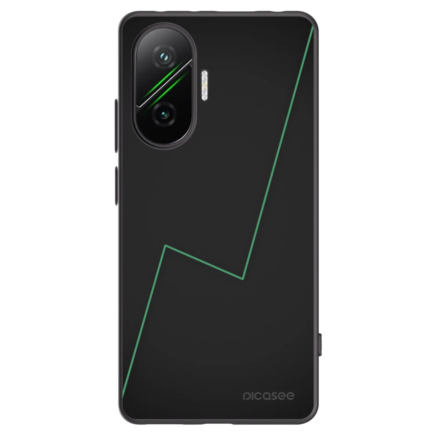 Picasee fekete szilikon tok az alábbi mobiltelefonokra Xiaomi Poco F7 Pro 5G - Consistency