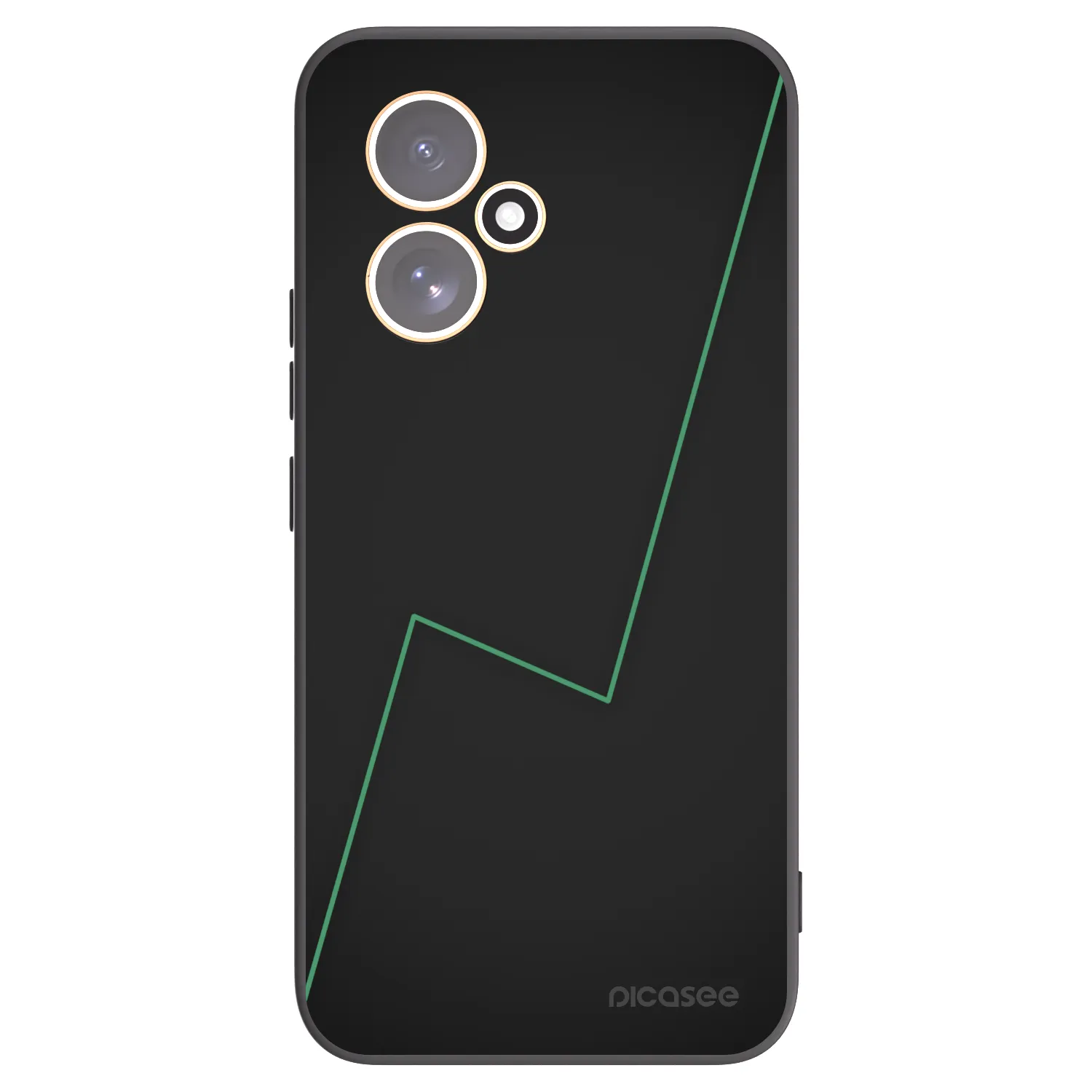 Picasee fekete szilikon tok az alábbi mobiltelefonokra Honor 400 5G - Consistency