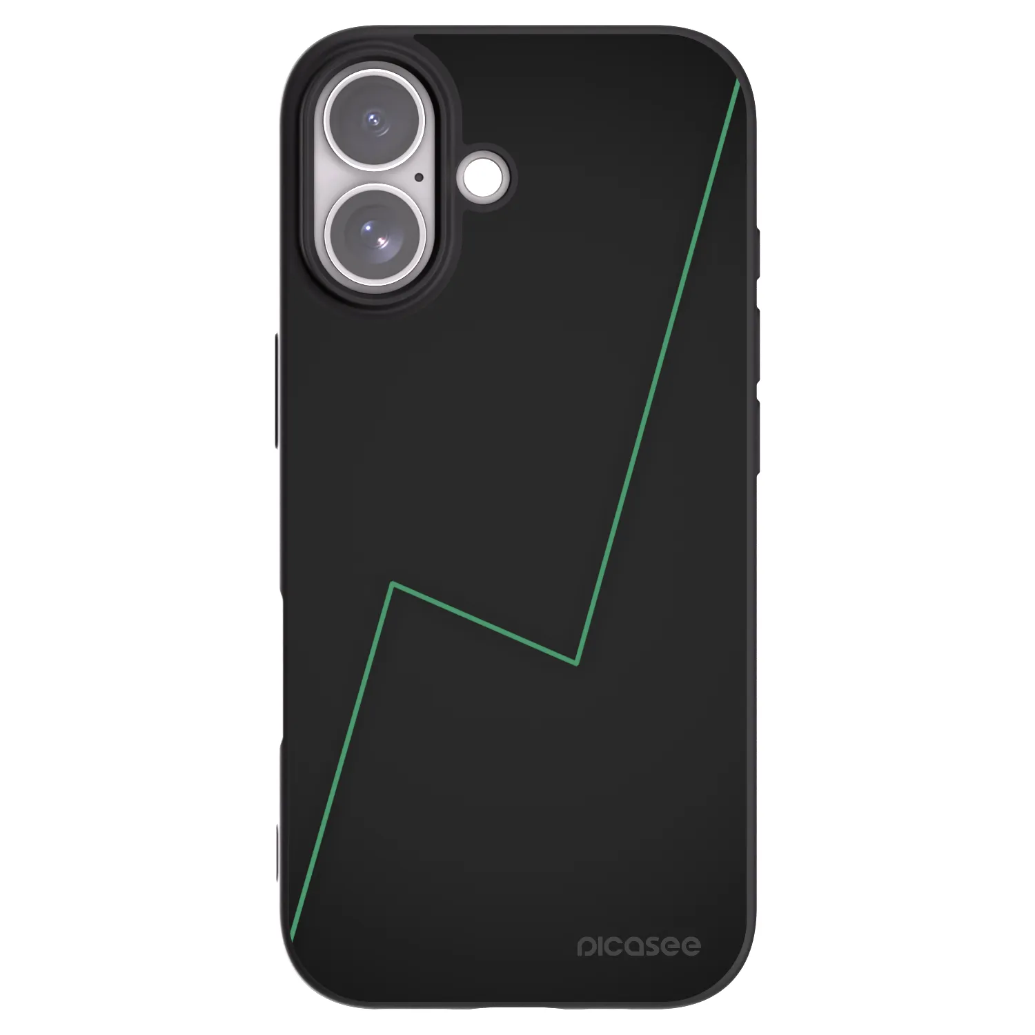 Picasee fekete szilikon tok az alábbi mobiltelefonokra Apple iPhone 17 - Consistency