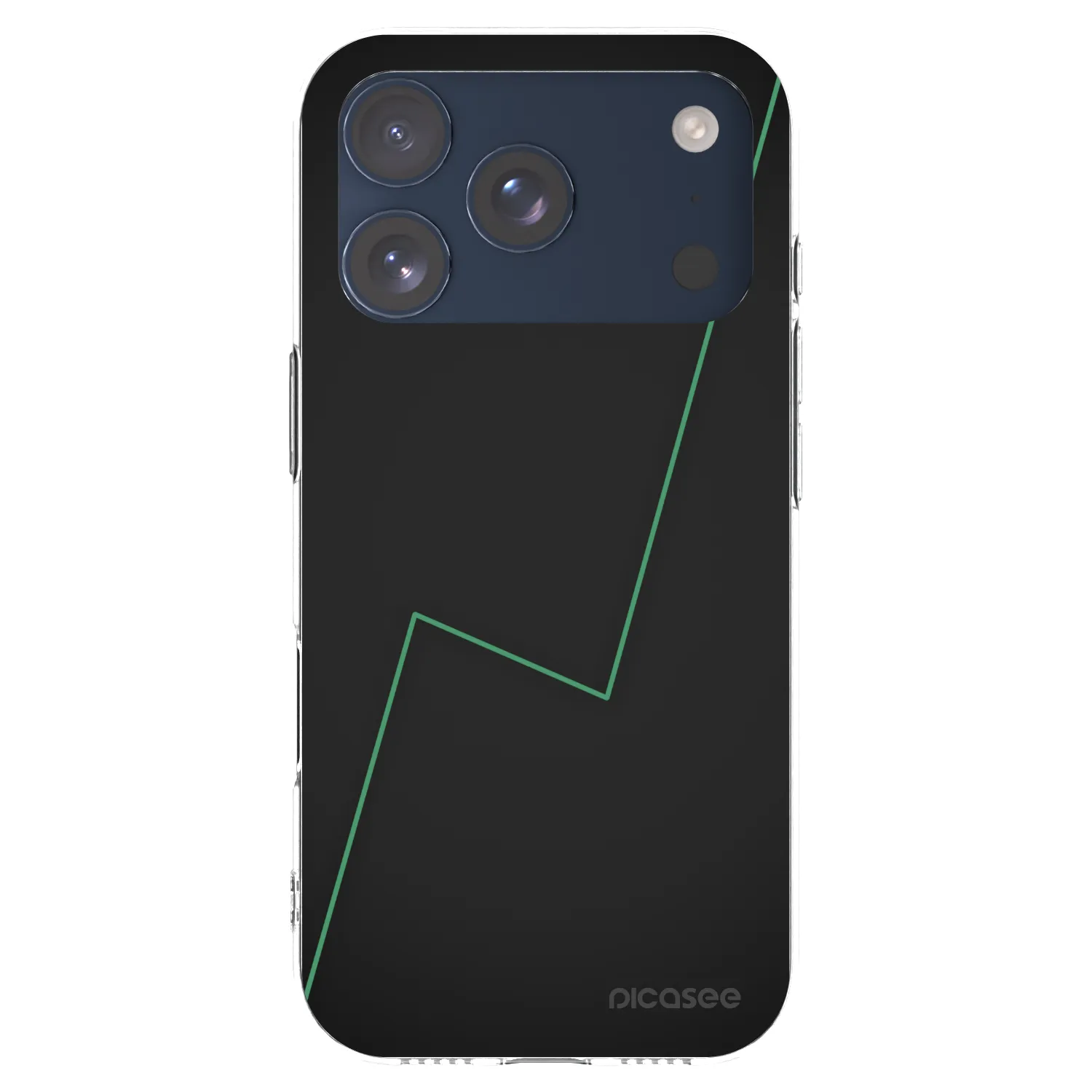 Picasee átlátszó szilikon tok az alábbi mobiltelefonokra Apple iPhone 17 Pro - Consistency