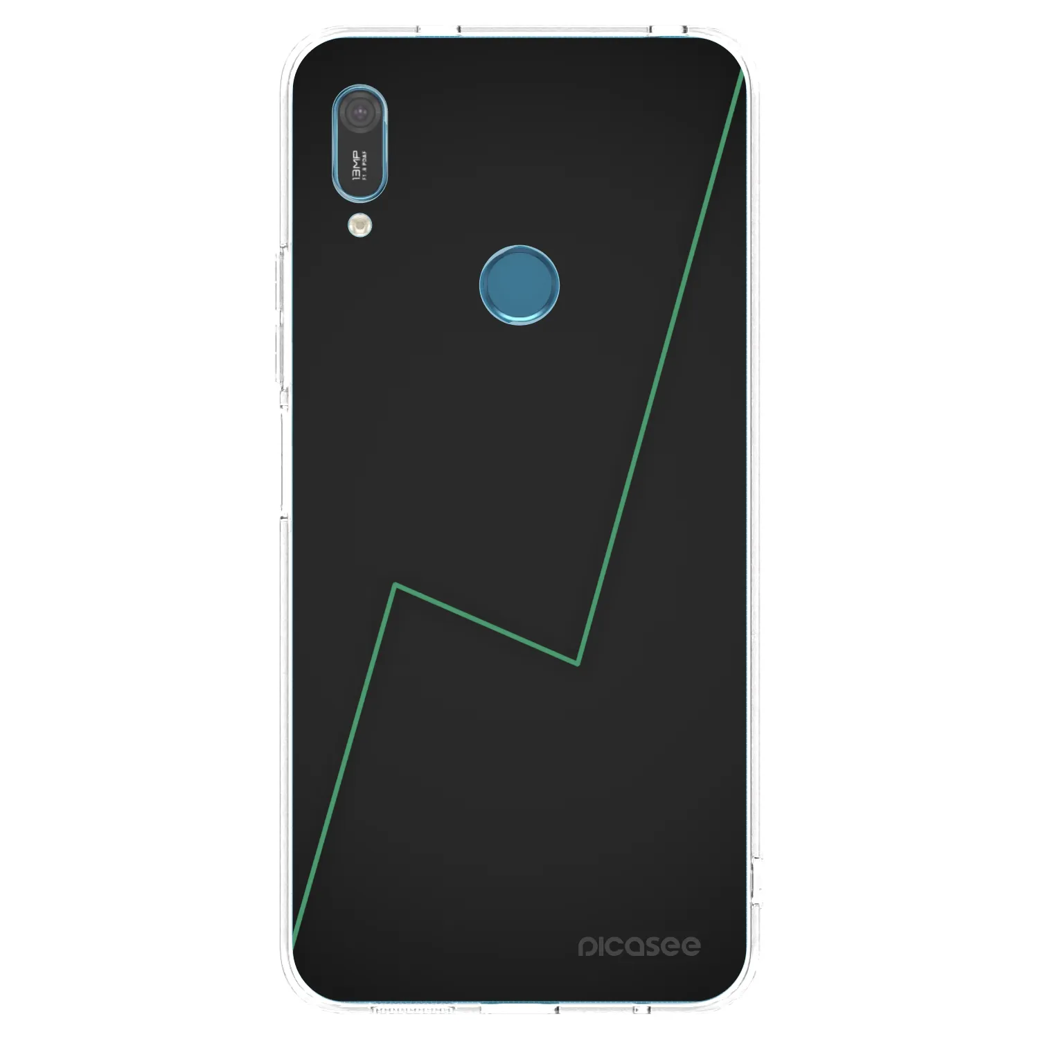 Picasee átlátszó szilikon tok az alábbi mobiltelefonokra Huawei Y6 2019 - Consistency