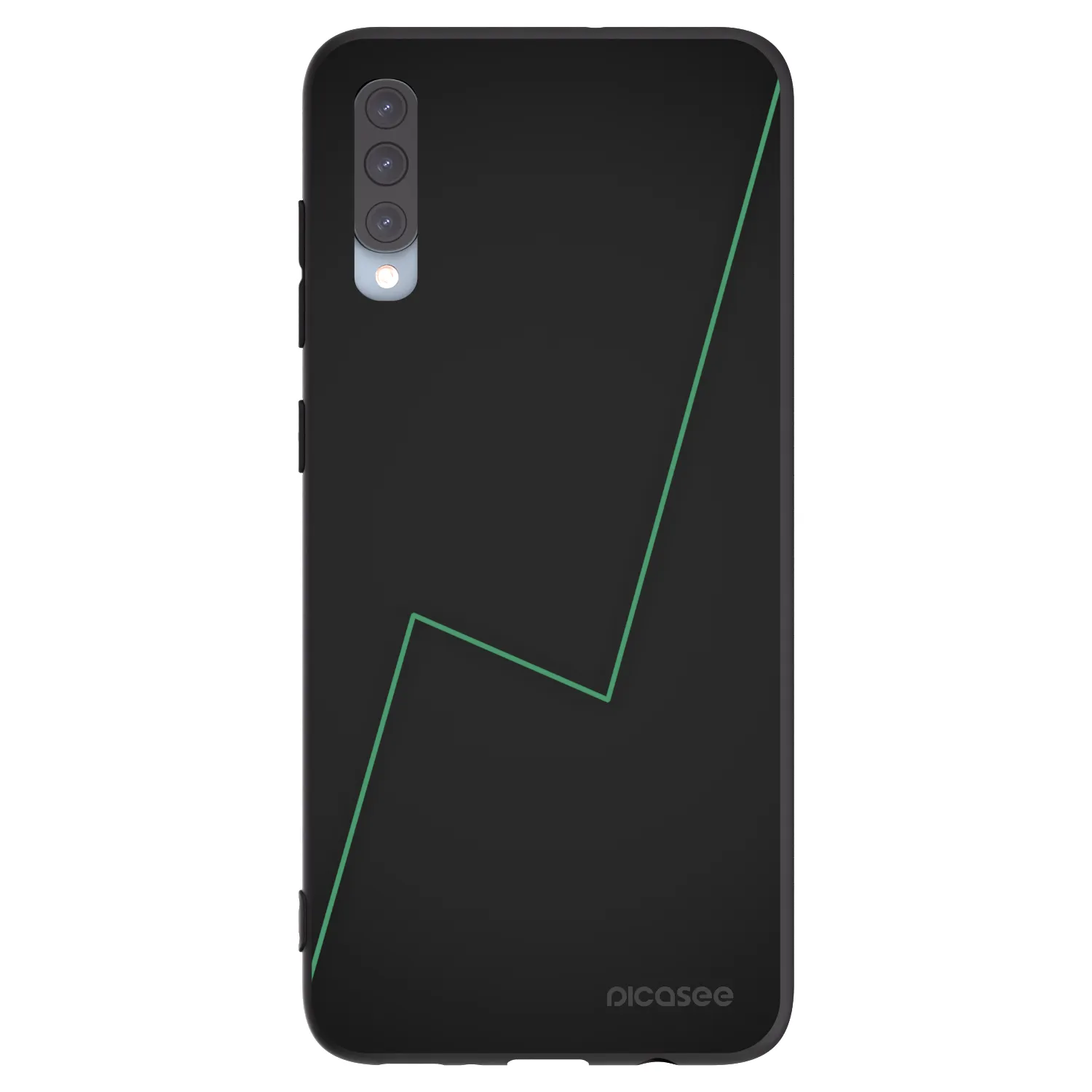 Picasee fekete szilikon tok az alábbi mobiltelefonokra Samsung Galaxy A70 A705F - Consistency