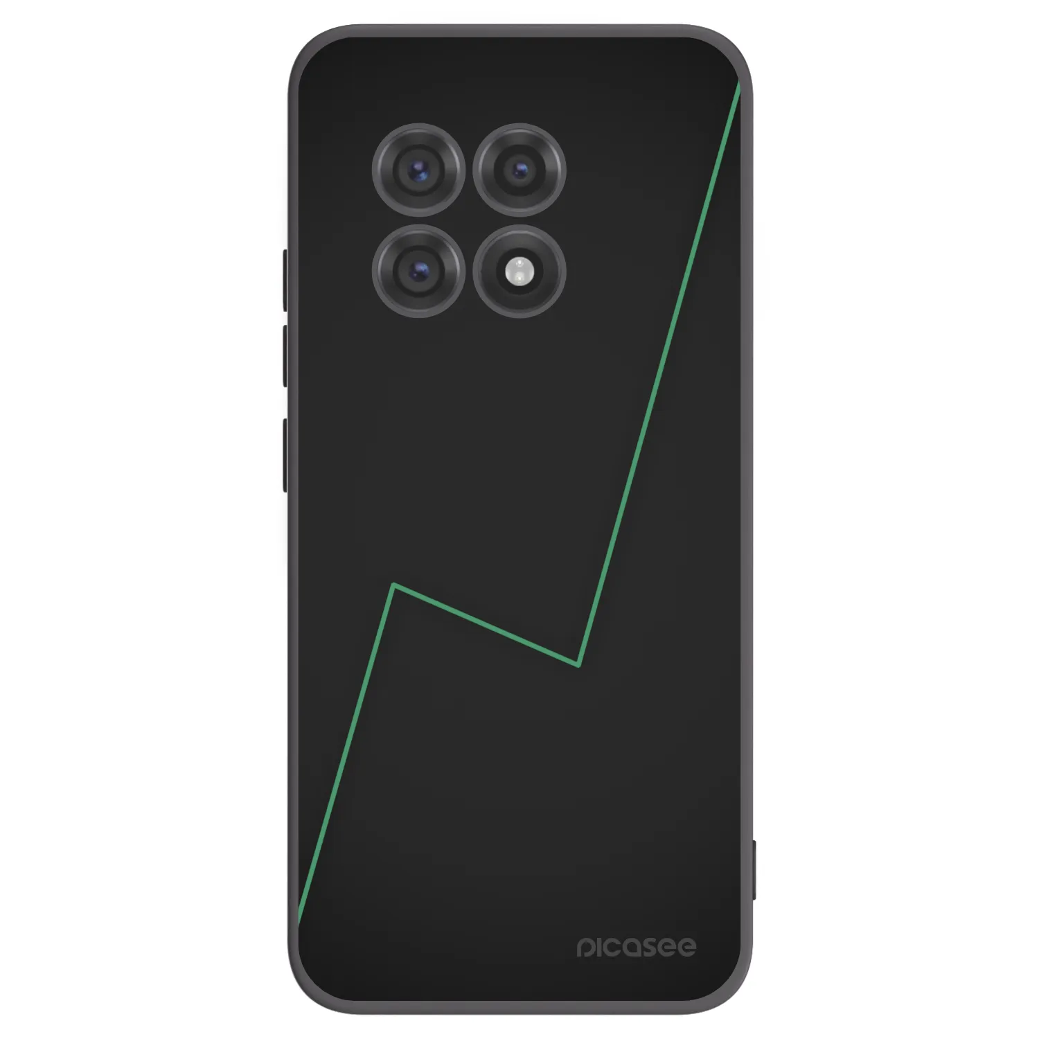 Picasee fekete szilikon tok az alábbi mobiltelefonokra OnePlus 13R 5G - Consistency