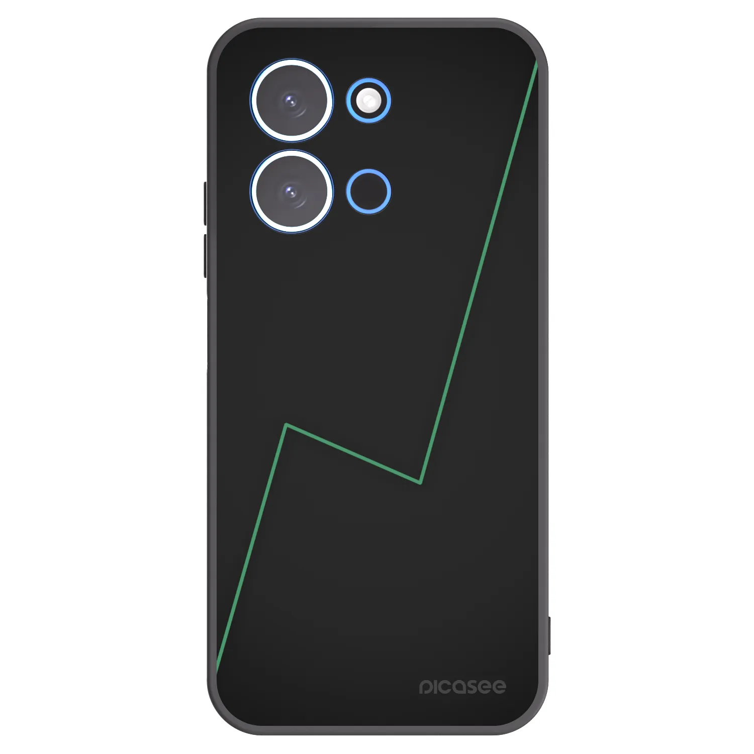 Picasee fekete szilikon tok az alábbi mobiltelefonokra Xiaomi Redmi 15C 4G - Consistency