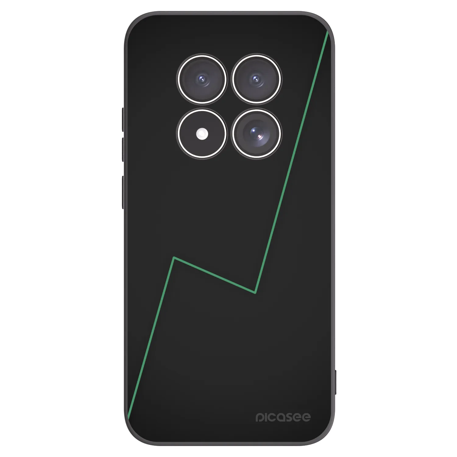 Picasee fekete szilikon tok az alábbi mobiltelefonokra Xiaomi Redmi Note 15 Pro 4G - Consistency
