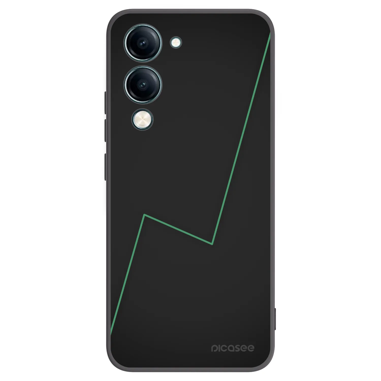 Picasee fekete szilikon tok az alábbi mobiltelefonokra Vivo Y29s 5G - Consistency
