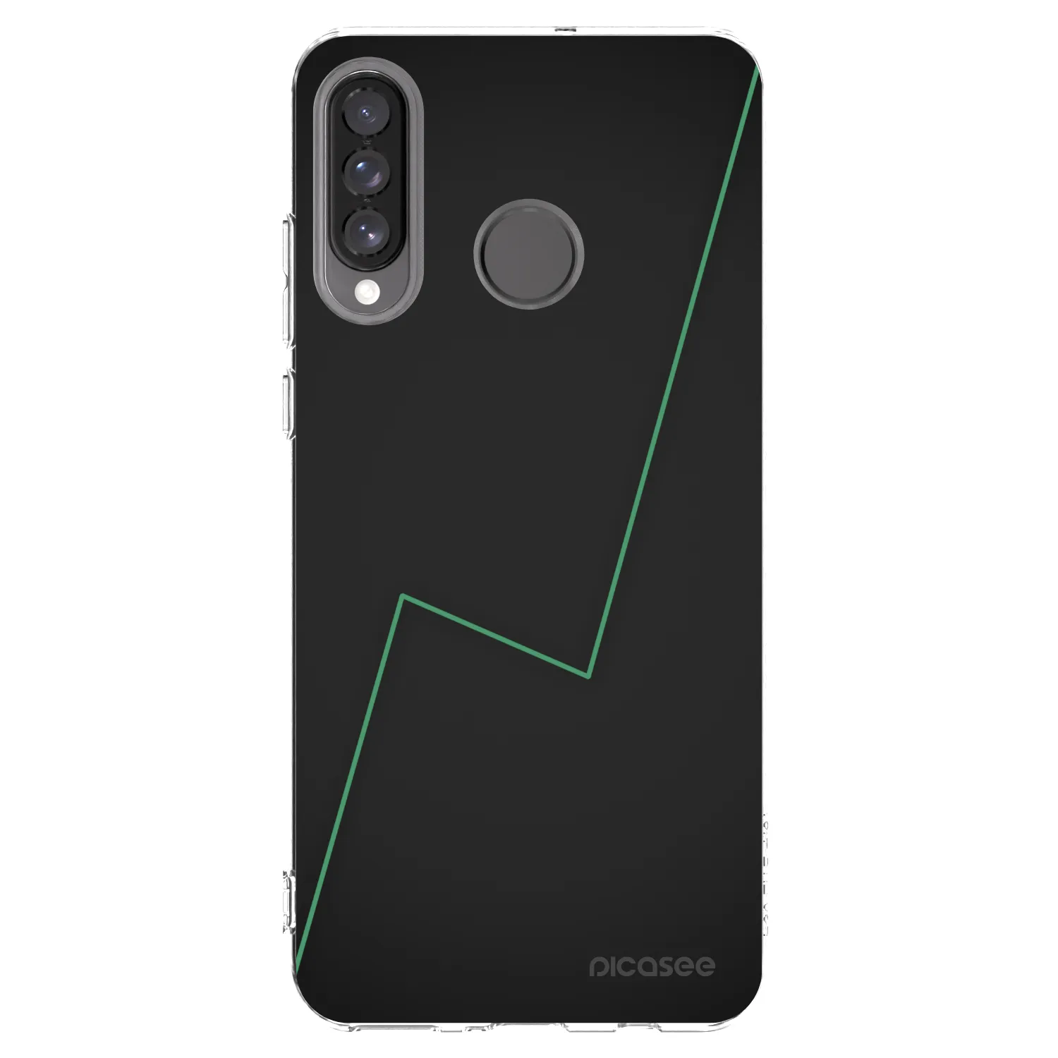 Picasee átlátszó szilikon tok az alábbi mobiltelefonokra Huawei P30 Lite - Consistency
