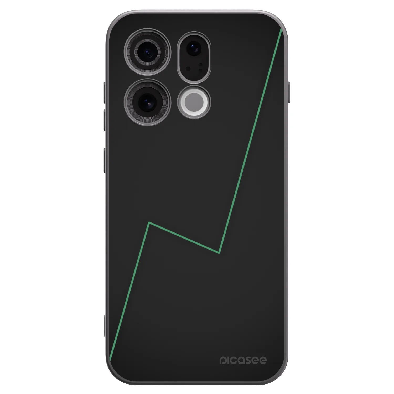 Picasee fekete szilikon tok az alábbi mobiltelefonokra OPPO Find X9 - Consistency