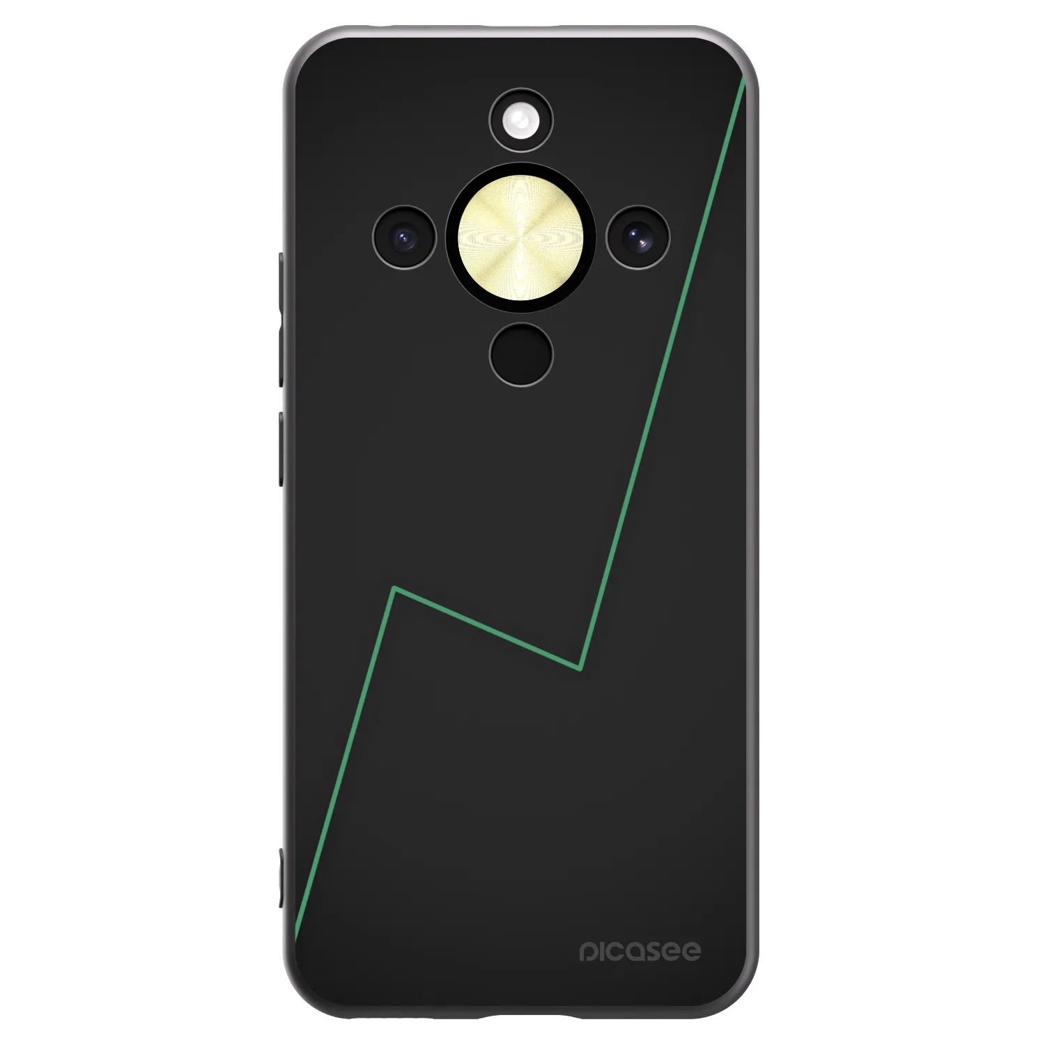 Picasee fekete szilikon tok az alábbi mobiltelefonokra Honor Magic8 Lite 5G - Consistency