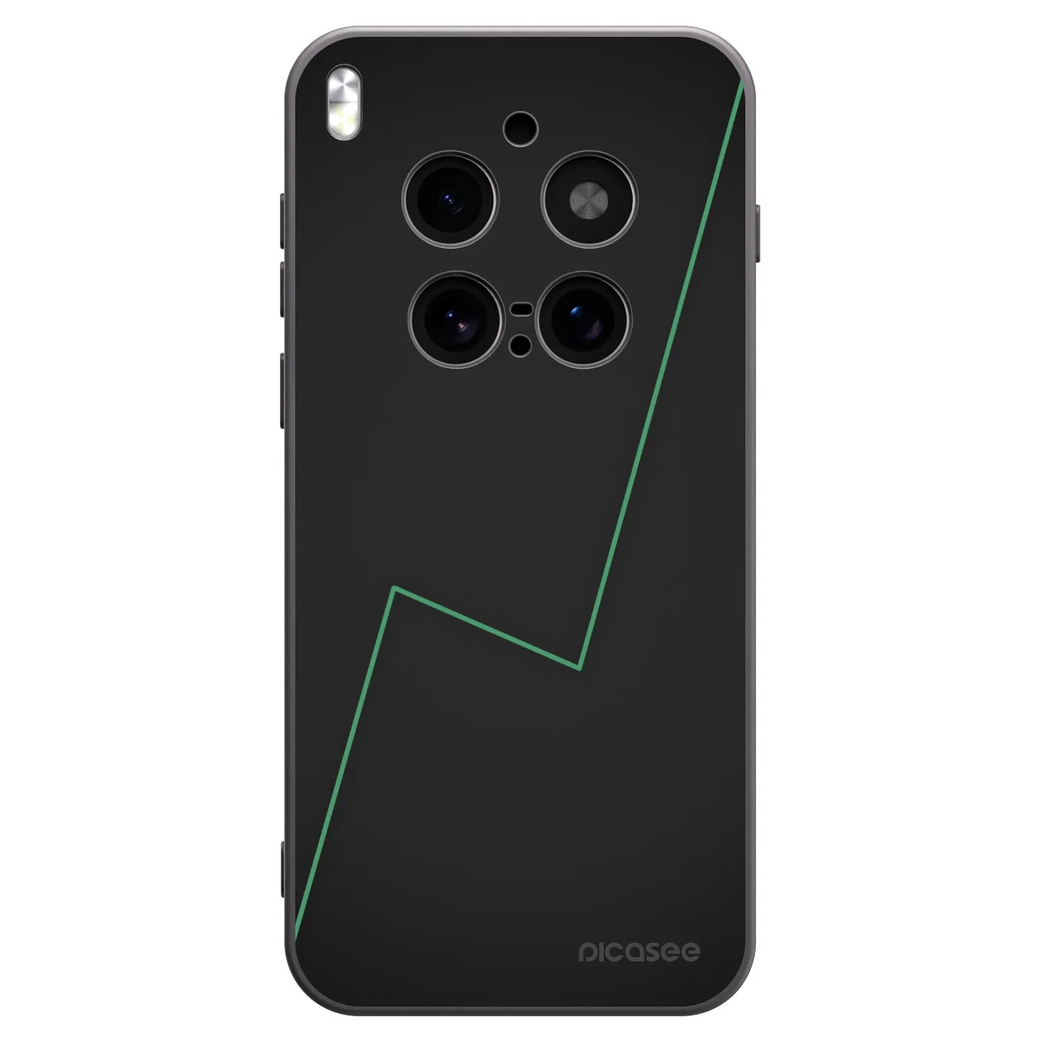 Picasee fekete szilikon tok az alábbi mobiltelefonokra Vivo X300 Pro - Consistency