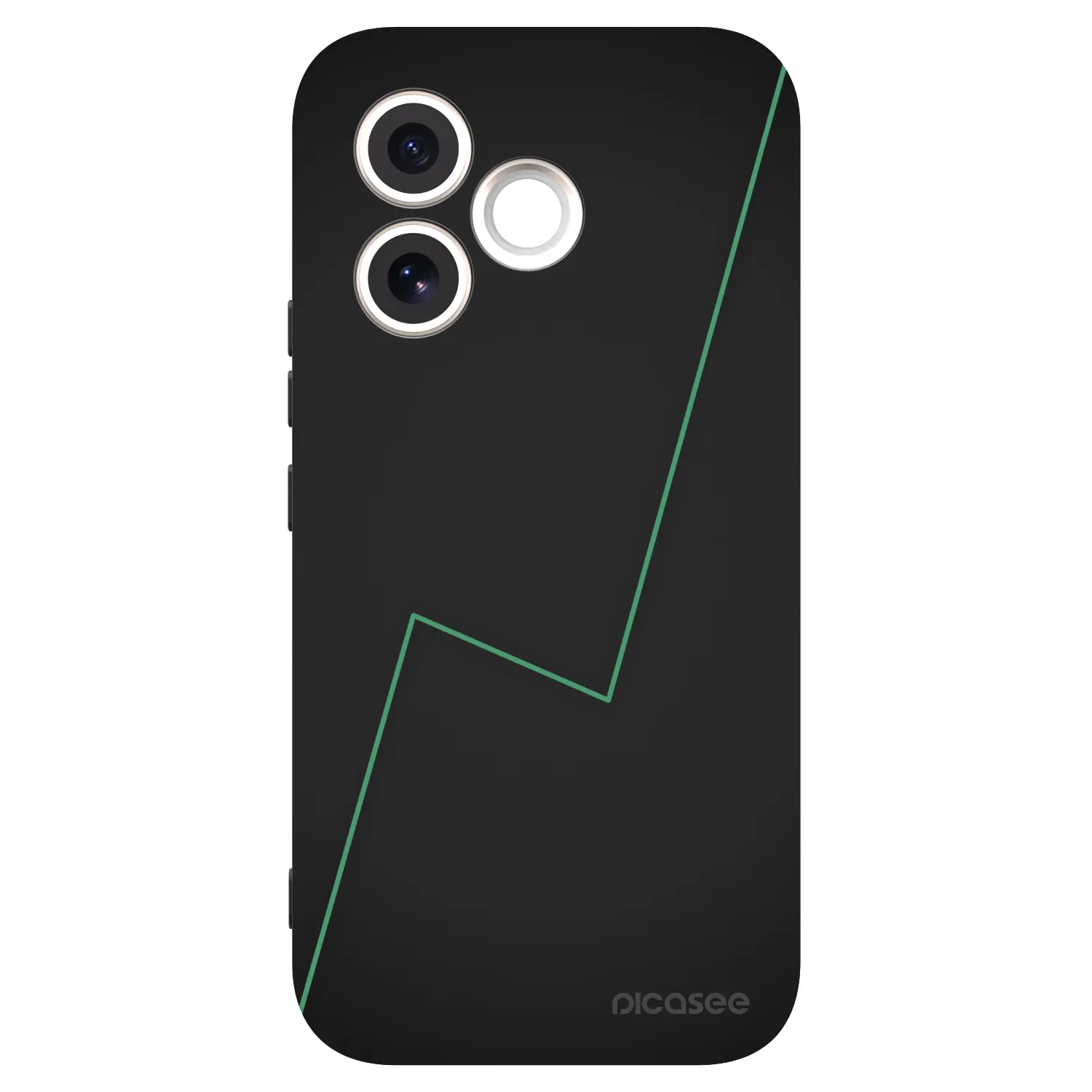 Picasee fekete szilikon tok az alábbi mobiltelefonokra Honor 600 Lite - Consistency