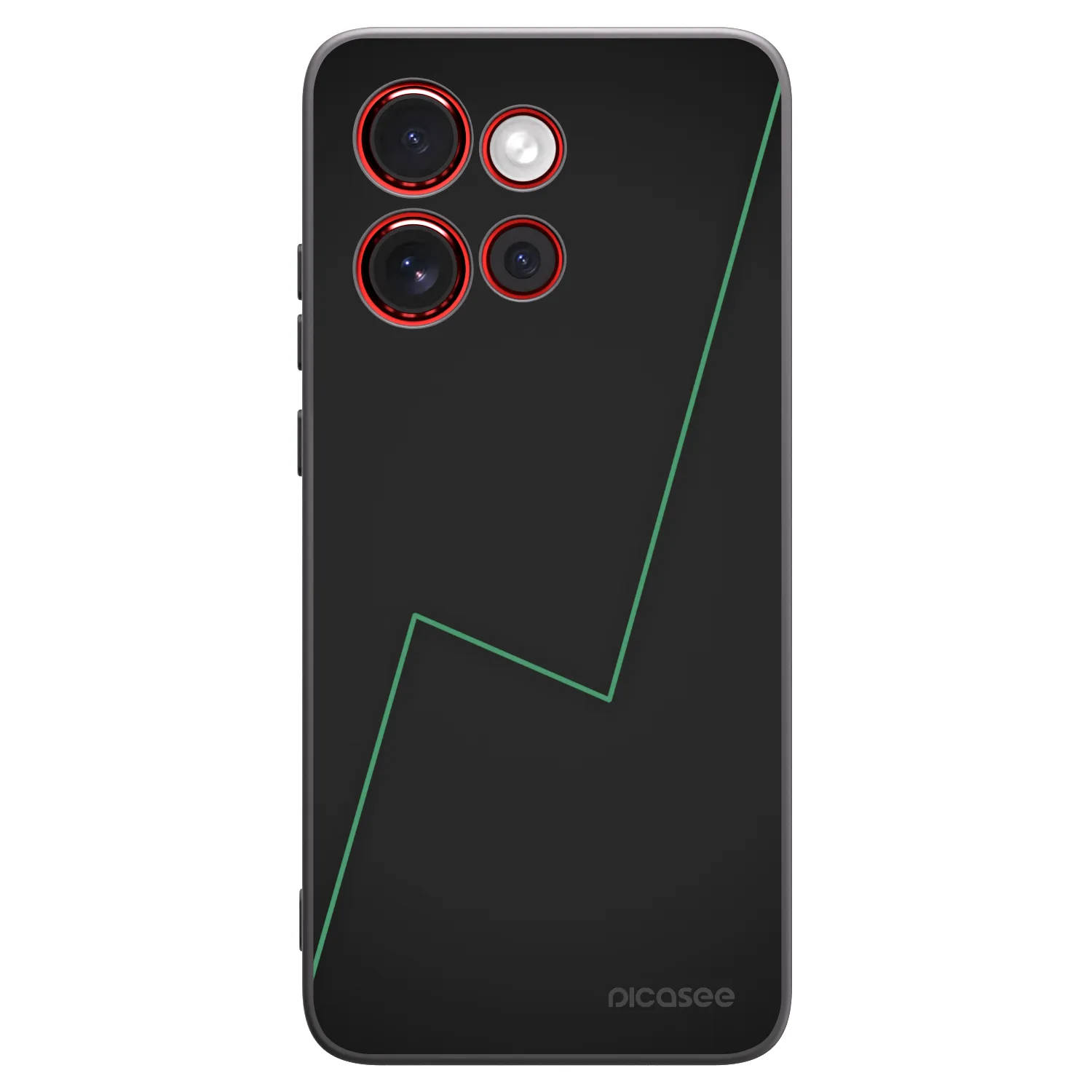 Picasee fekete szilikon tok az alábbi mobiltelefonokra Motorola Edge 60 Neo 5G - Consistency