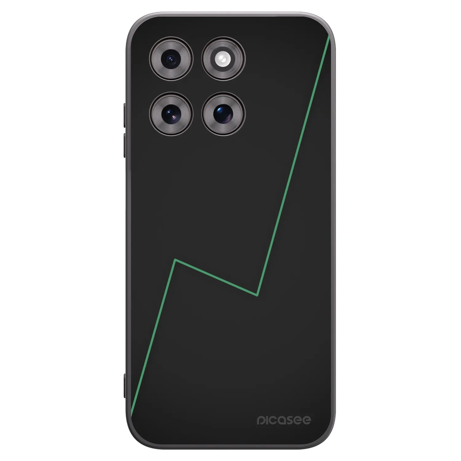 Picasee fekete szilikon tok az alábbi mobiltelefonokra Motorola Moto G77 - Consistency