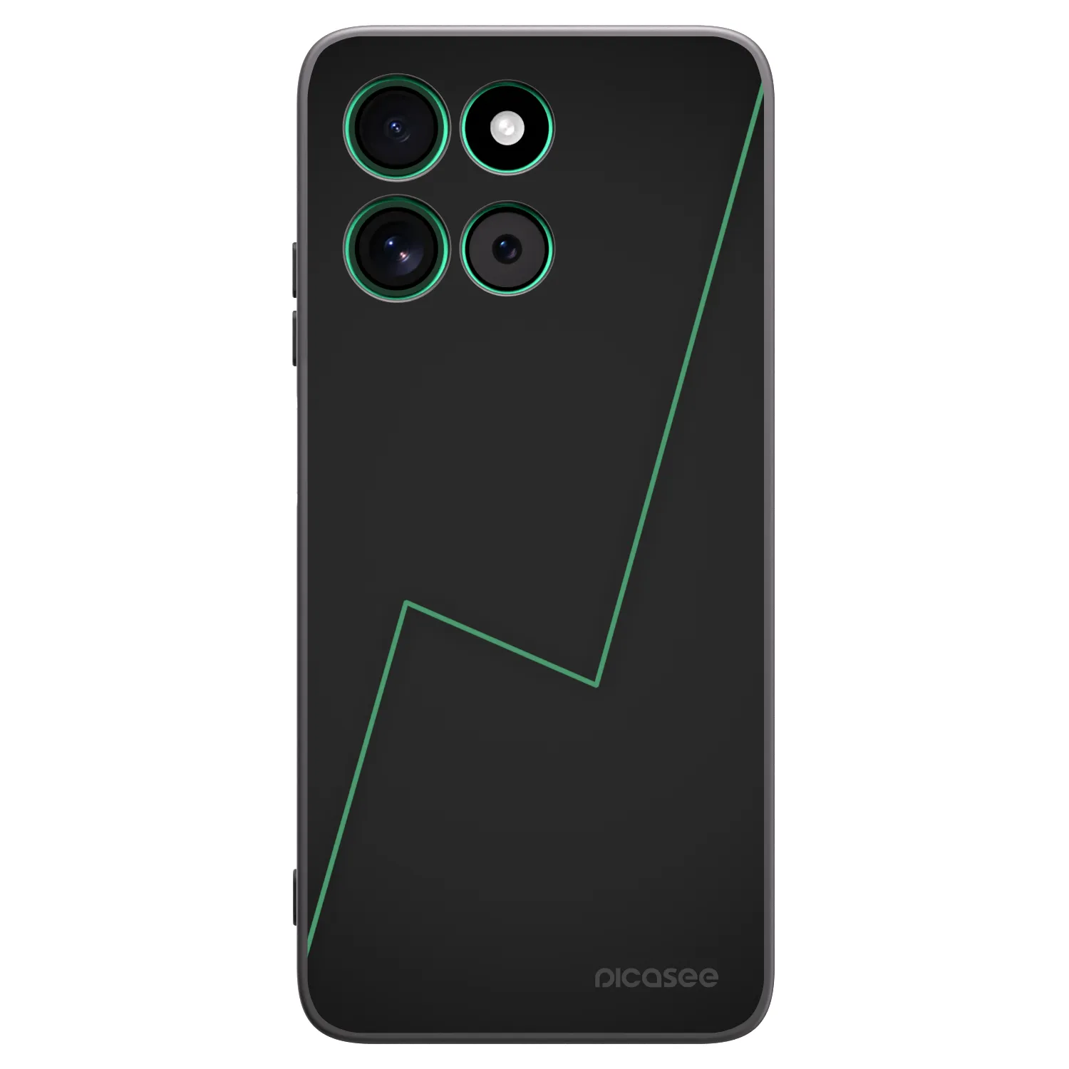 Picasee fekete szilikon tok az alábbi mobiltelefonokra Motorola Moto G57 Power - Consistency