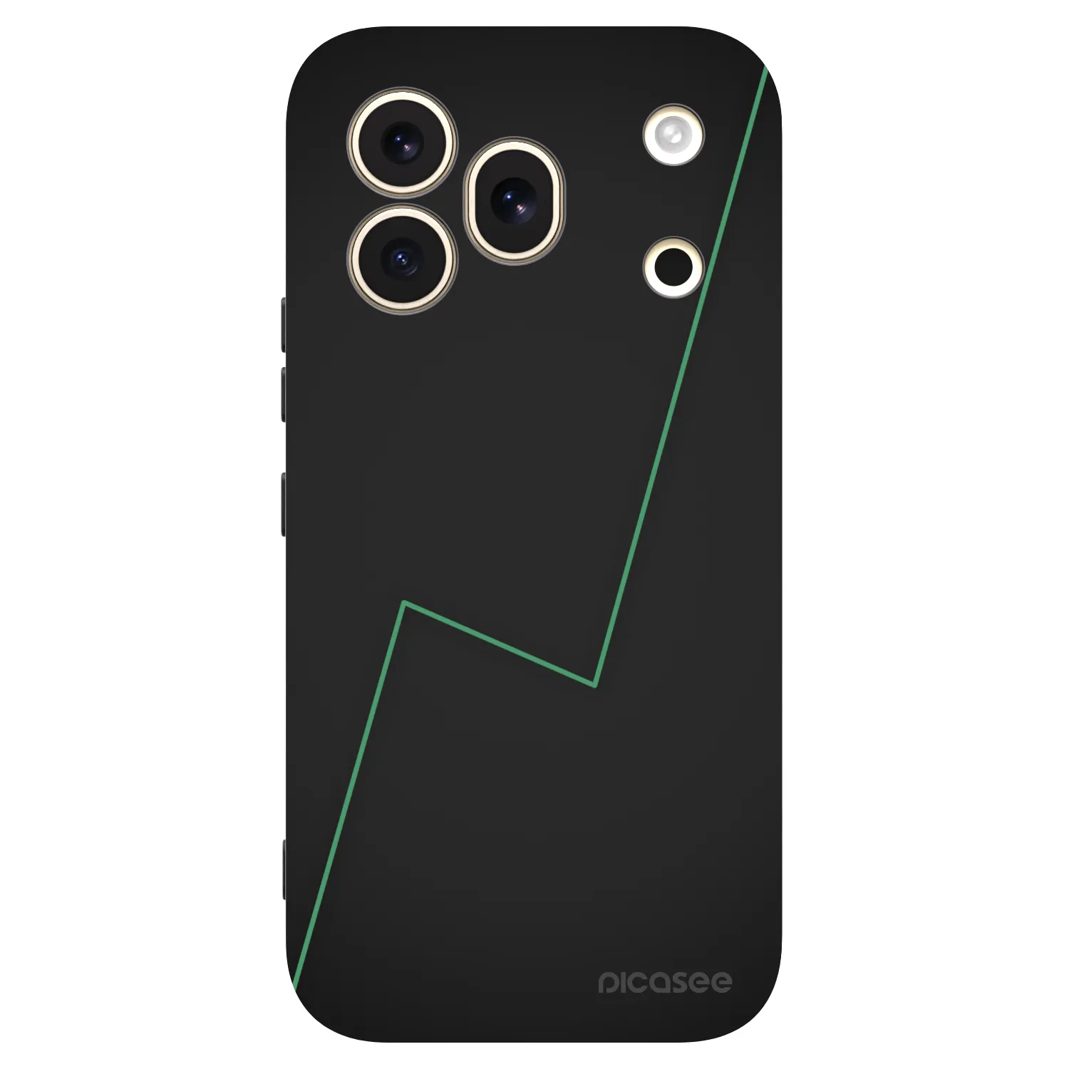 Picasee fekete szilikon tok az alábbi mobiltelefonokra Honor 600 Pro - Consistency