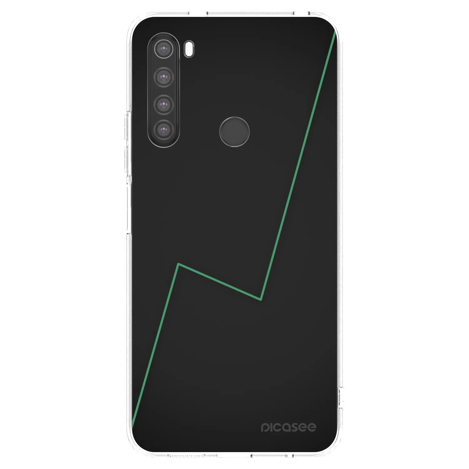 Picasee átlátszó szilikon tok az alábbi mobiltelefonokra Xiaomi Redmi Note 8 - Consistency
