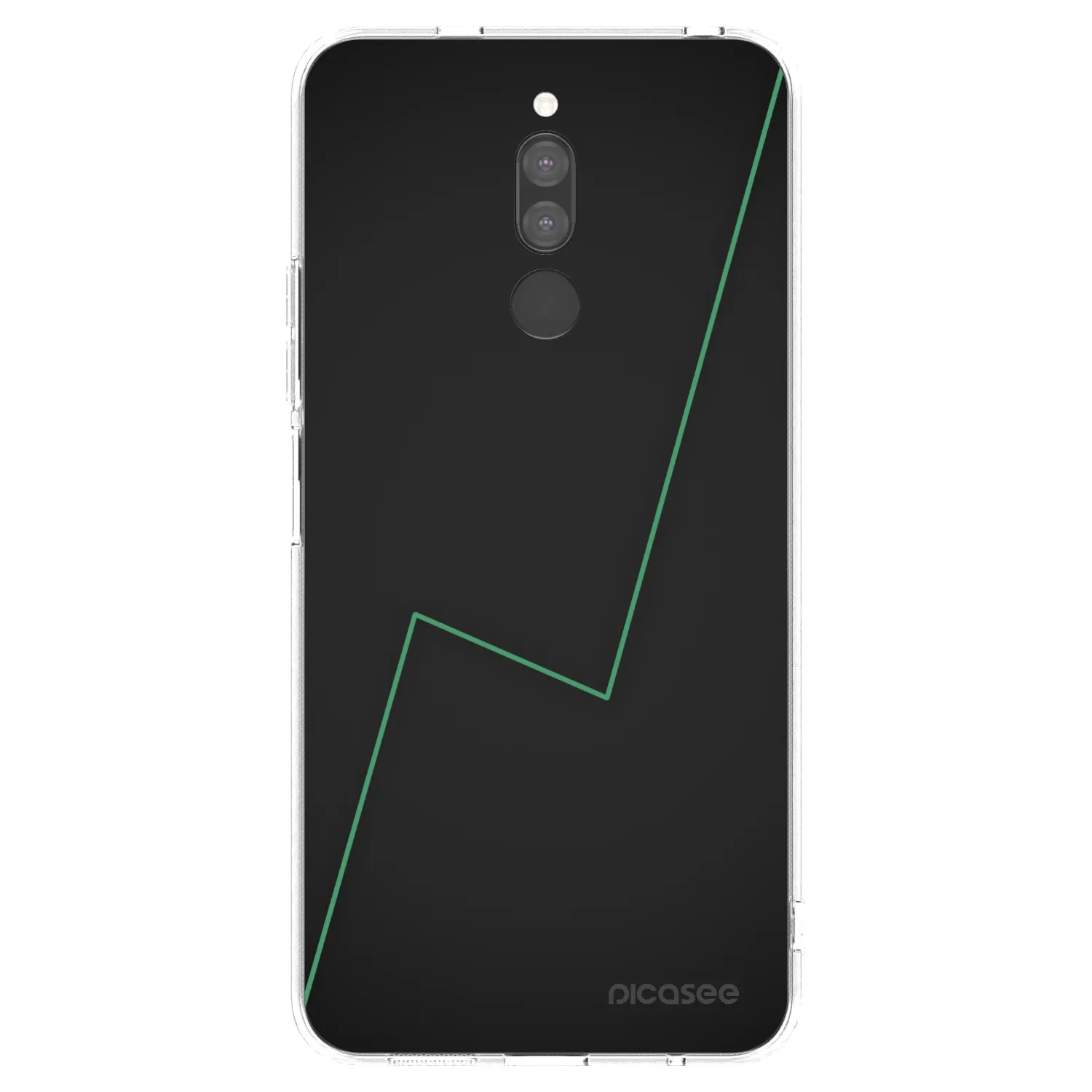 Picasee átlátszó szilikon tok az alábbi mobiltelefonokra Xiaomi Redmi 8 - Consistency