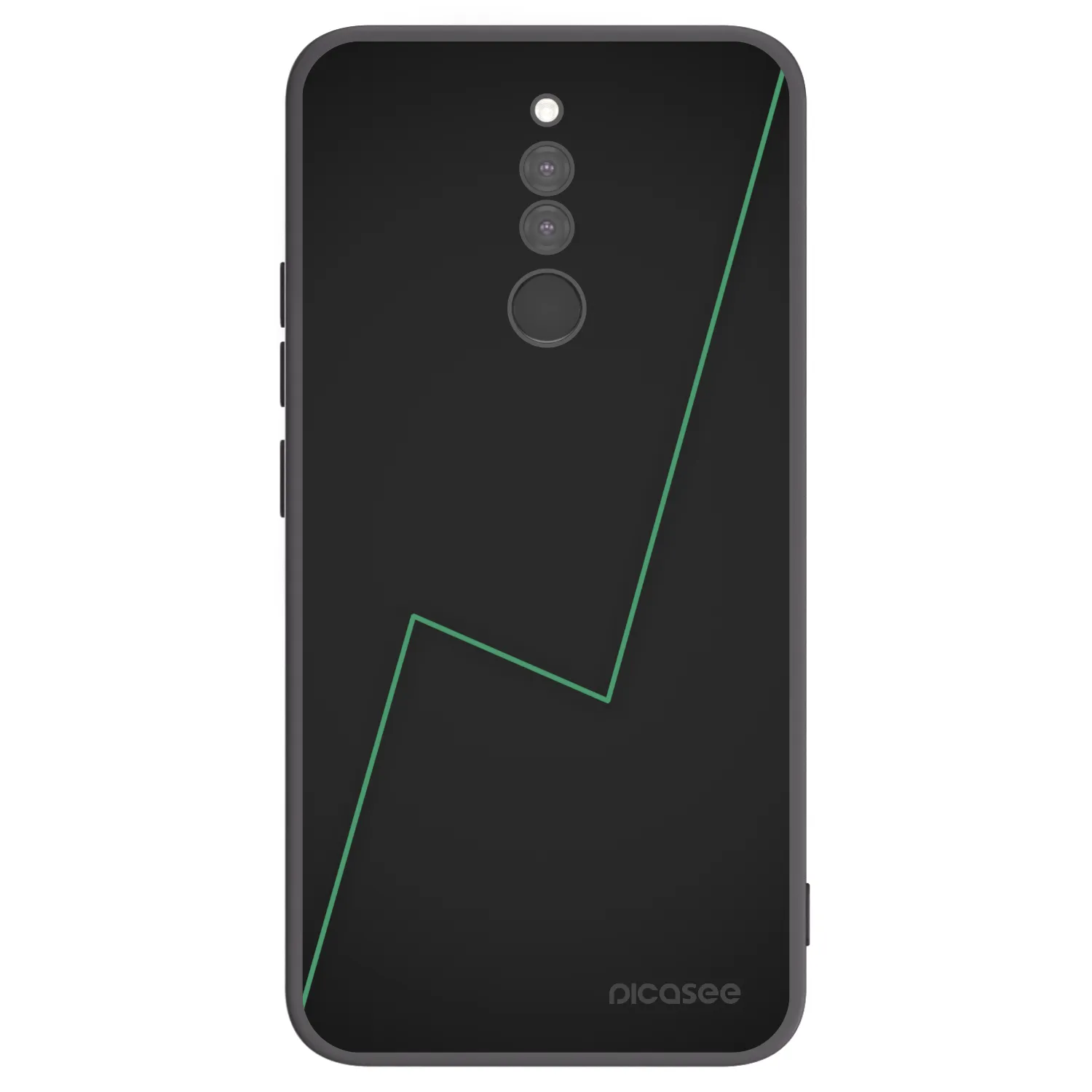 Picasee fekete szilikon tok az alábbi mobiltelefonokra Xiaomi Redmi 8 - Consistency