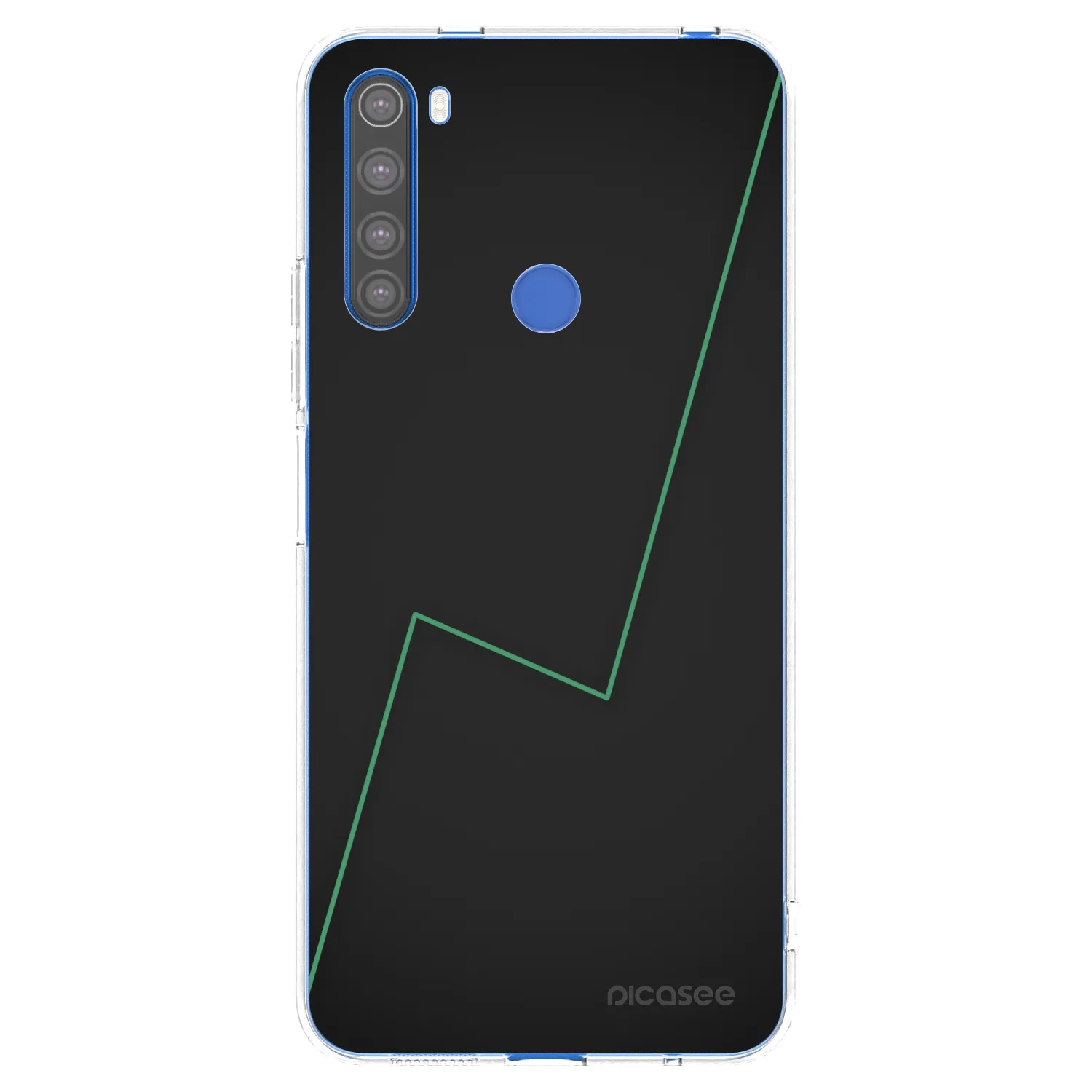 Picasee átlátszó szilikon tok az alábbi mobiltelefonokra Xiaomi Redmi Note 8T - Consistency