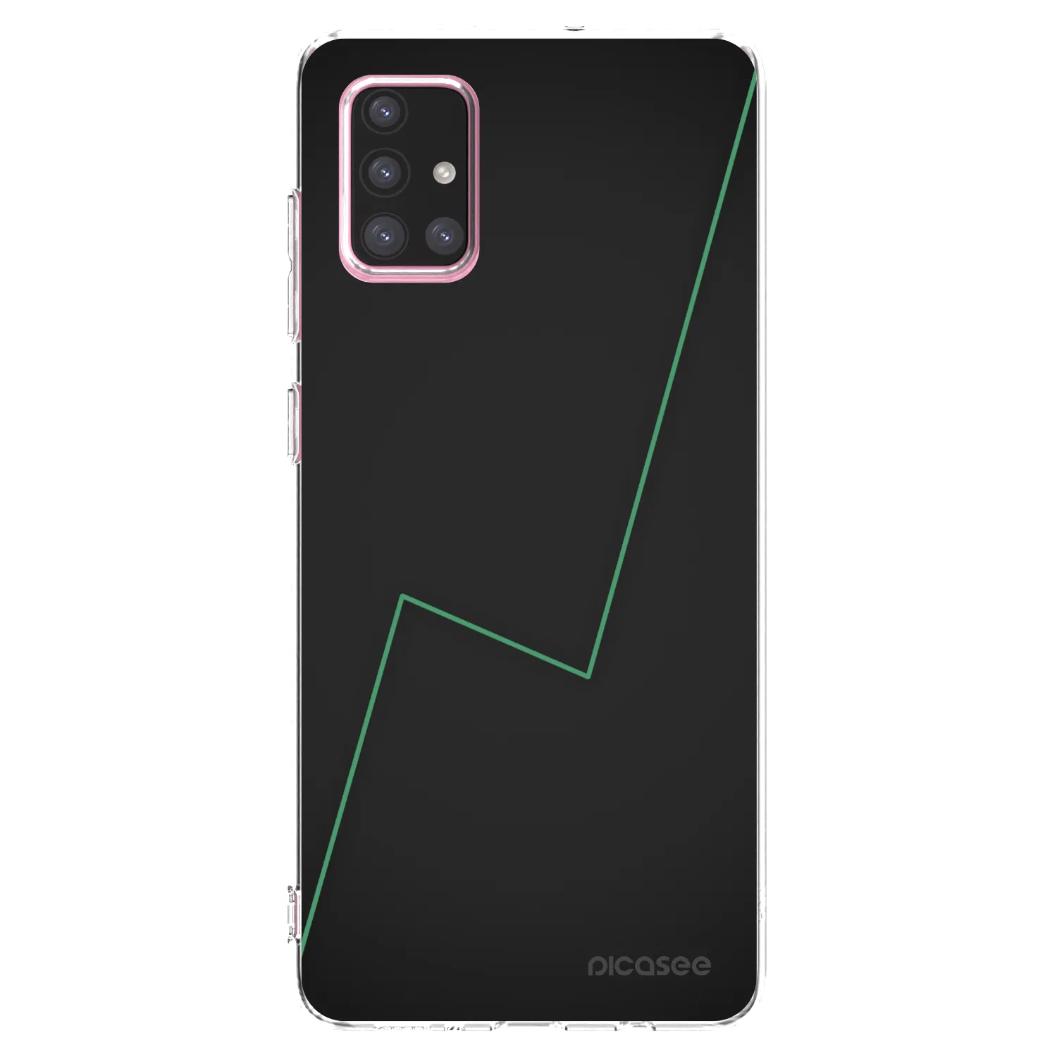 Picasee átlátszó szilikon tok az alábbi mobiltelefonokra Samsung Galaxy A71 A715F - Consistency