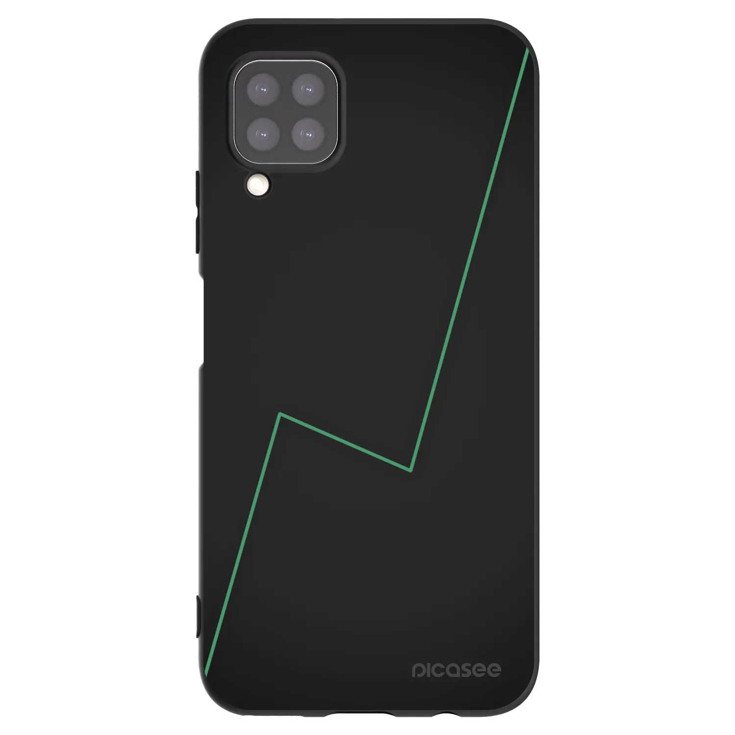 Picasee fekete szilikon tok az alábbi mobiltelefonokra Huawei P40 Lite - Consistency