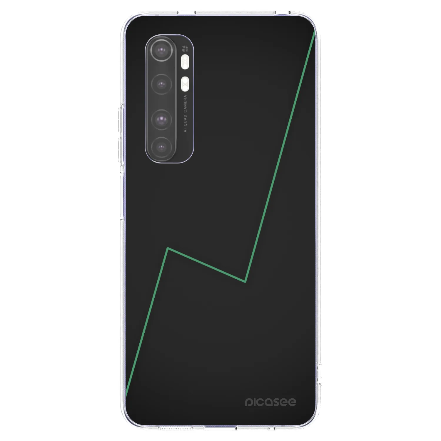 Picasee átlátszó szilikon tok az alábbi mobiltelefonokra Xiaomi Mi Note 10 Lite - Consistency