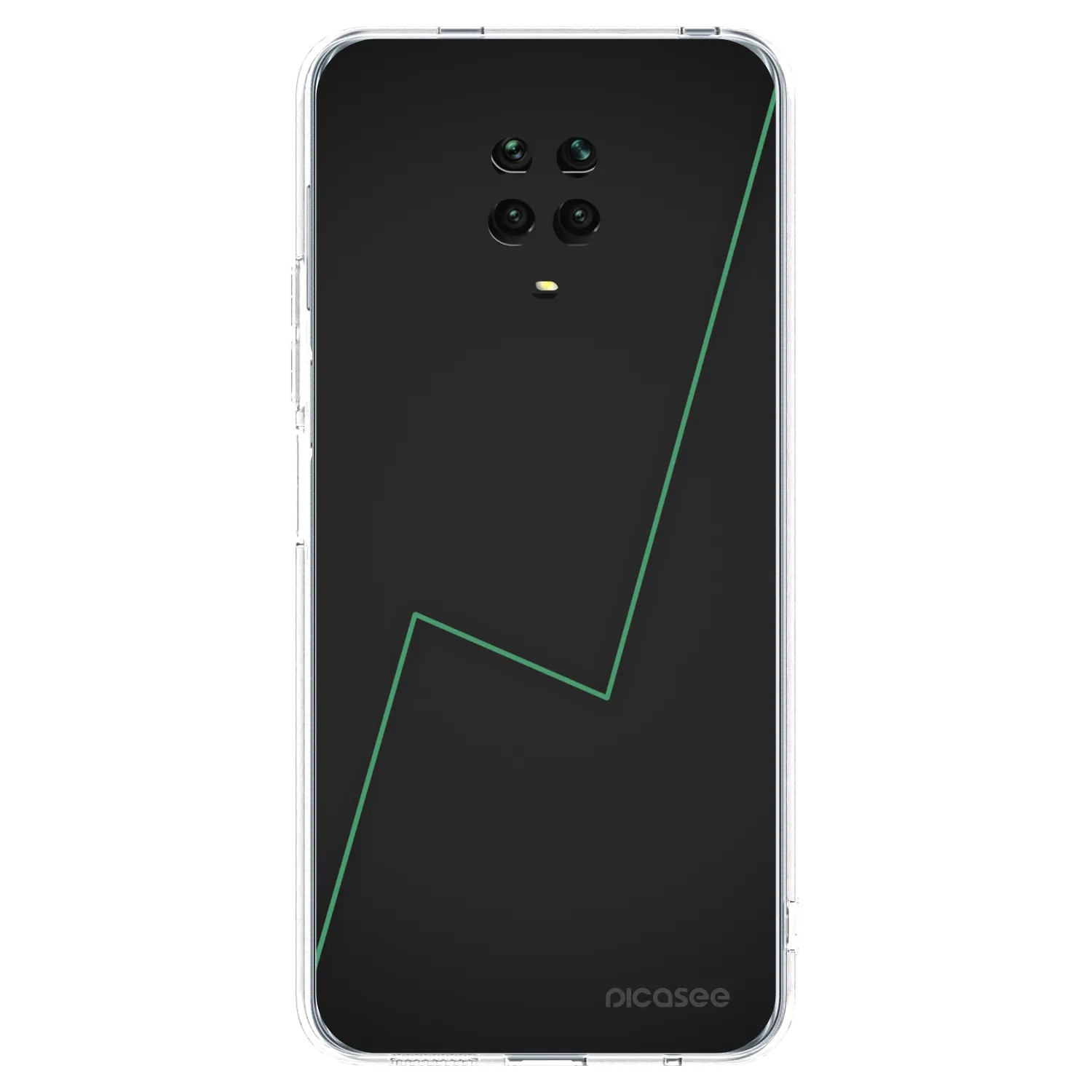 Picasee átlátszó szilikon tok az alábbi mobiltelefonokra Xiaomi Redmi Note 9S - Consistency