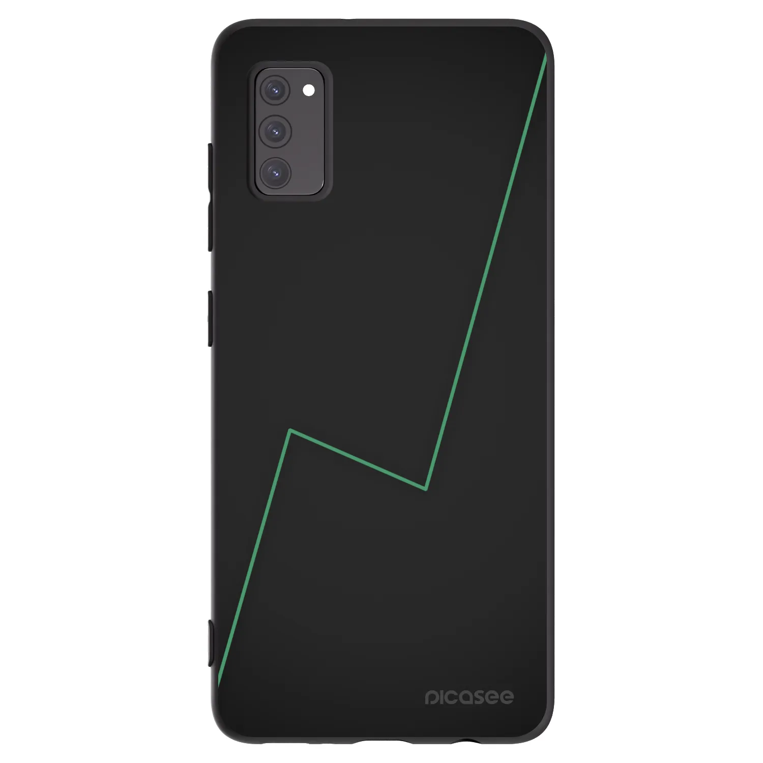 Picasee fekete szilikon tok az alábbi mobiltelefonokra Samsung Galaxy A41 A415F - Consistency