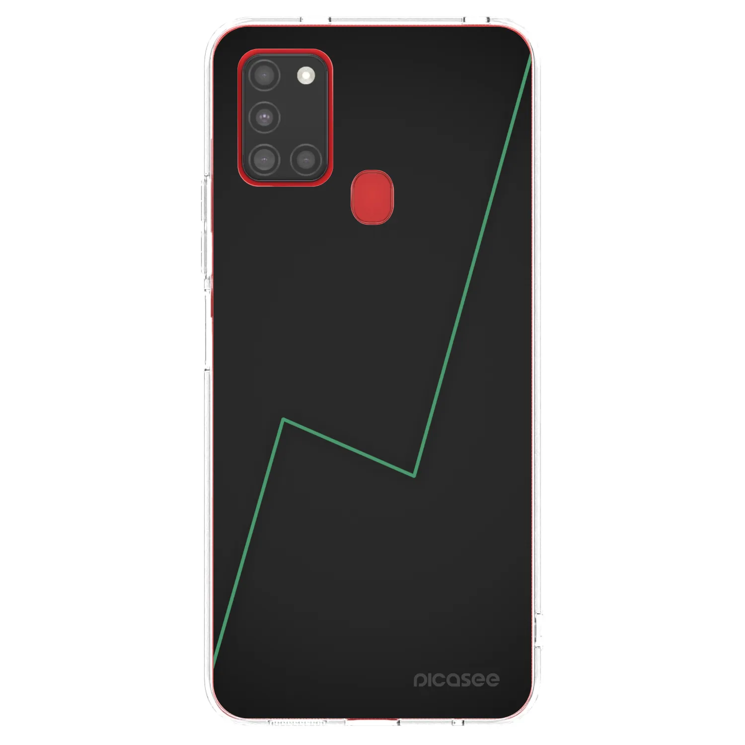 Picasee átlátszó szilikon tok az alábbi mobiltelefonokra Samsung Galaxy A21s - Consistency