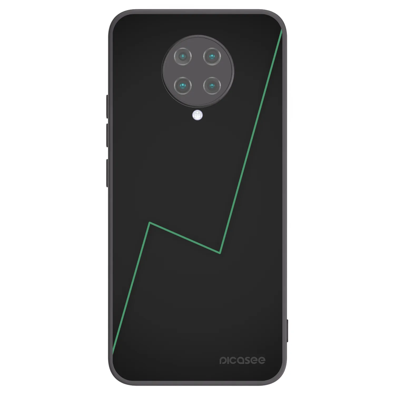 Picasee fekete szilikon tok az alábbi mobiltelefonokra Xiaomi Poco F2 Pro - Consistency