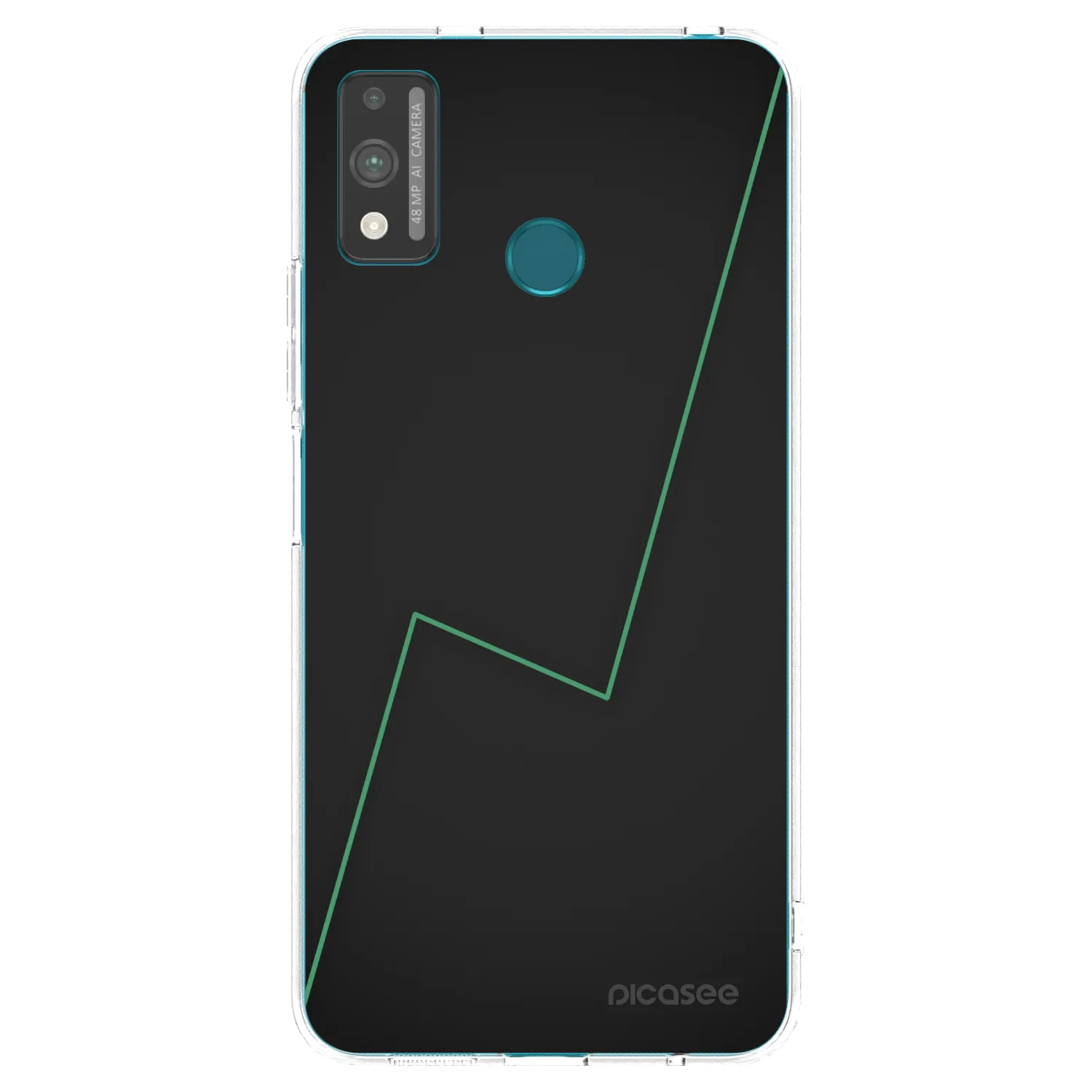 Picasee átlátszó szilikon tok az alábbi mobiltelefonokra Honor 9X Lite - Consistency