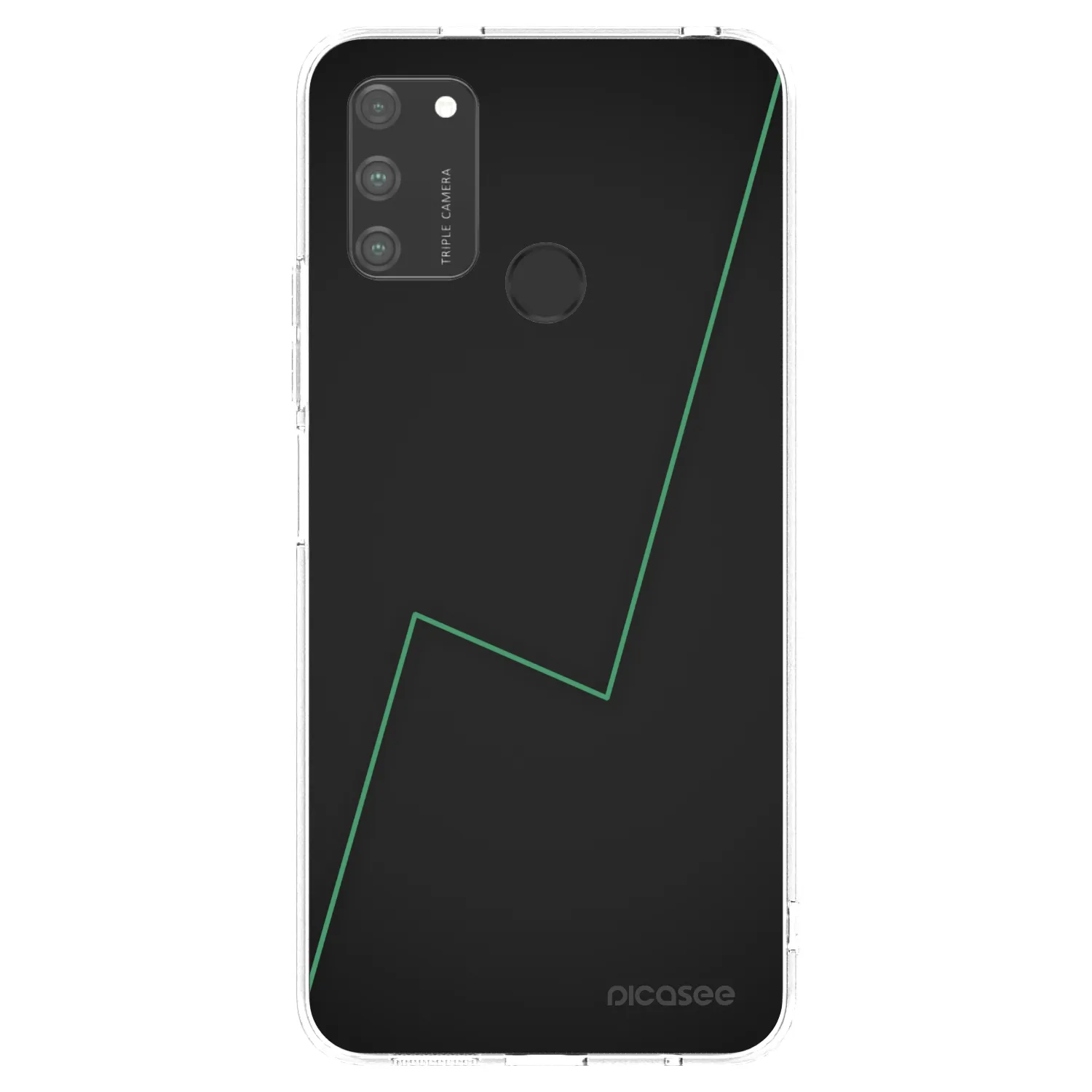 Picasee átlátszó szilikon tok az alábbi mobiltelefonokra Honor 9A - Consistency