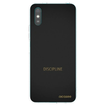 Picasee átlátszó szilikon tok az alábbi mobiltelefonokra Xiaomi Redmi 9A - Discipline